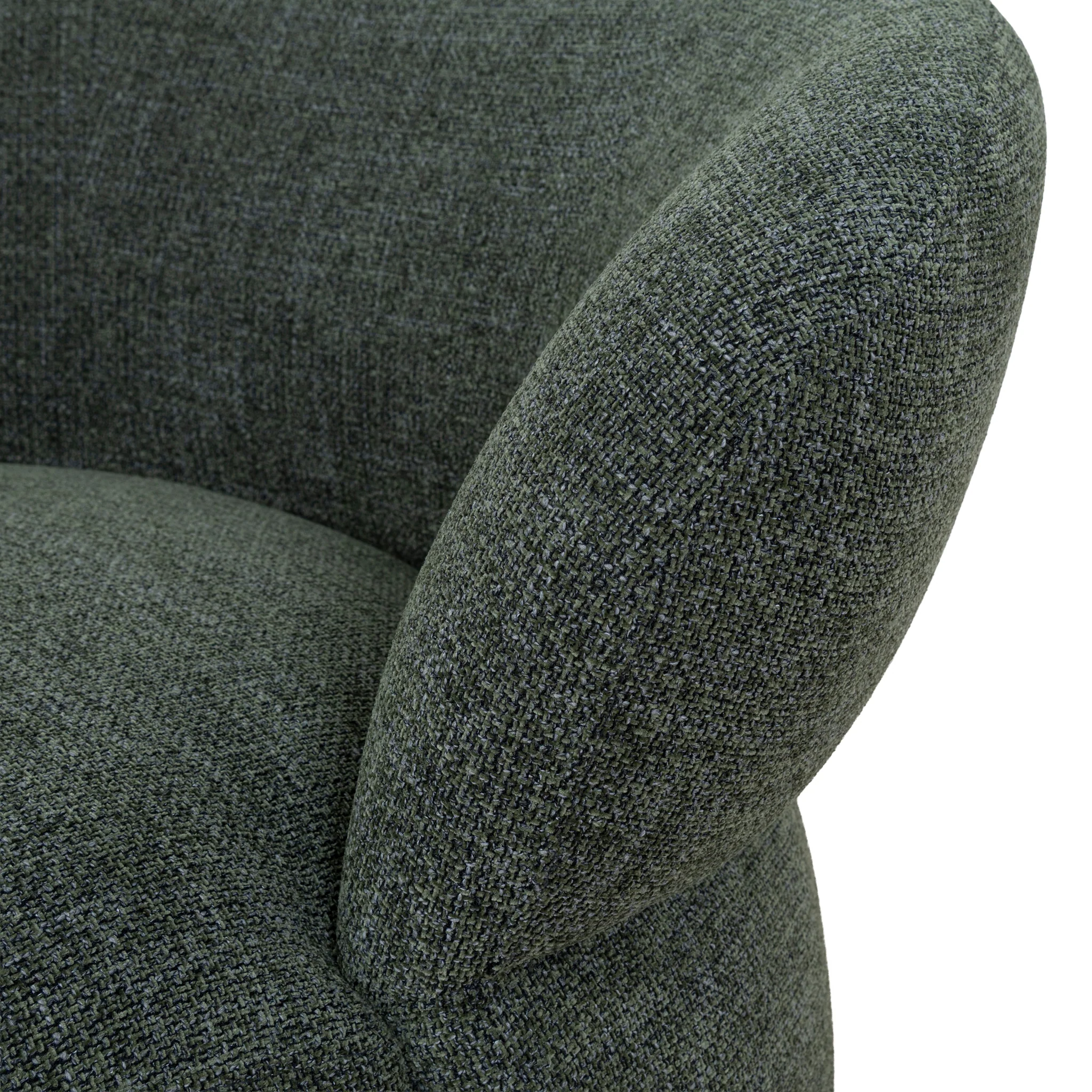 CLC10484-KSO Swivel Lounge Chair - Moss Green - Image 7