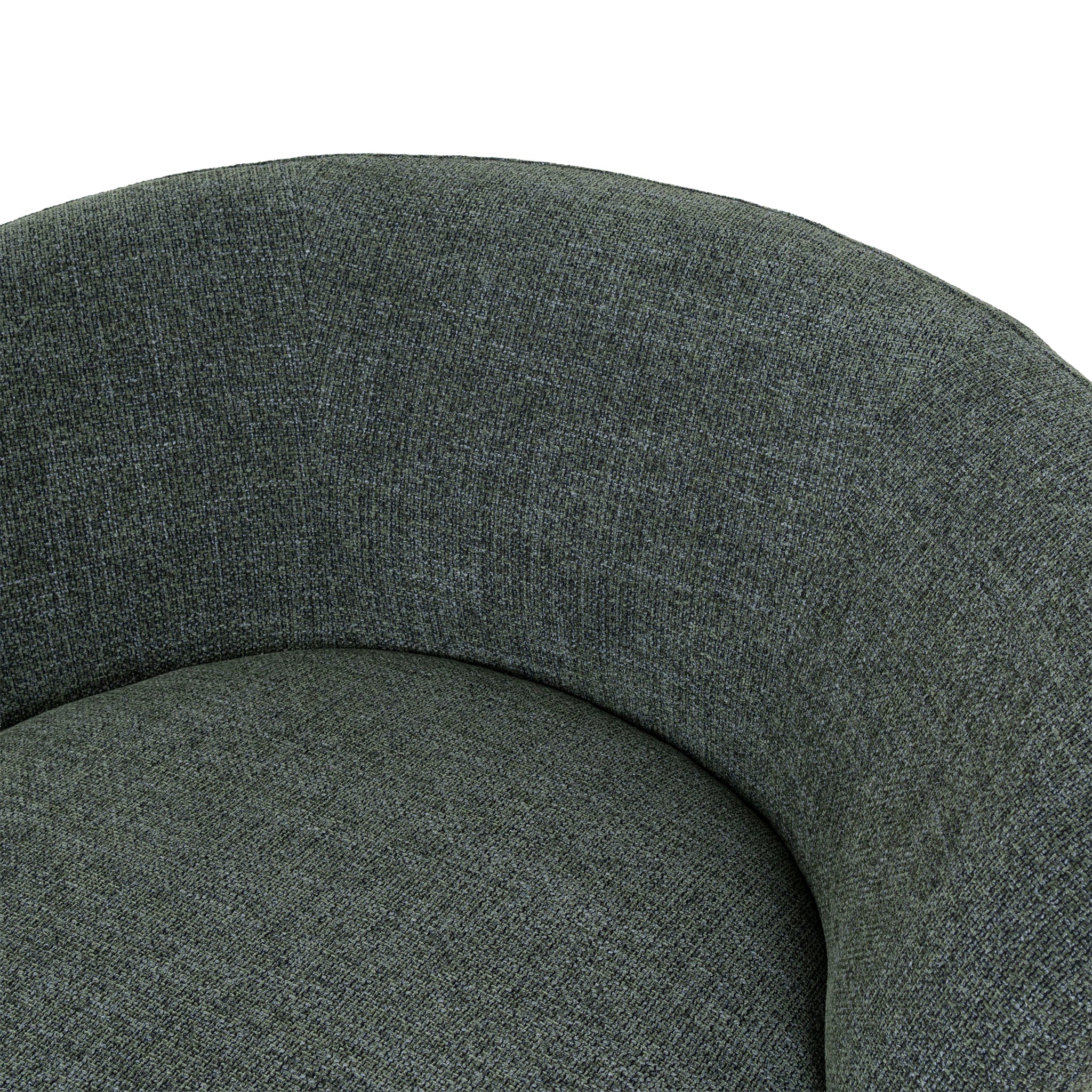 CLC10484-KSO Swivel Lounge Chair - Moss Green - Image 8