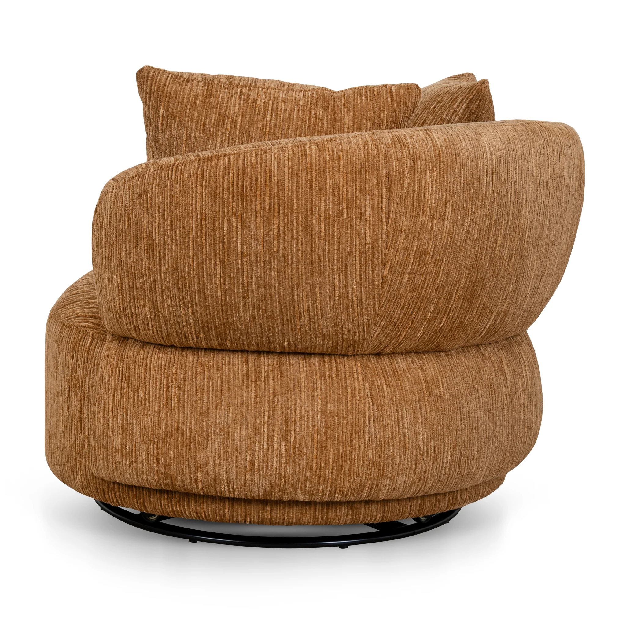 CLC10485-KSO Swivel Lounge Chair - Honey Gold - Image 5