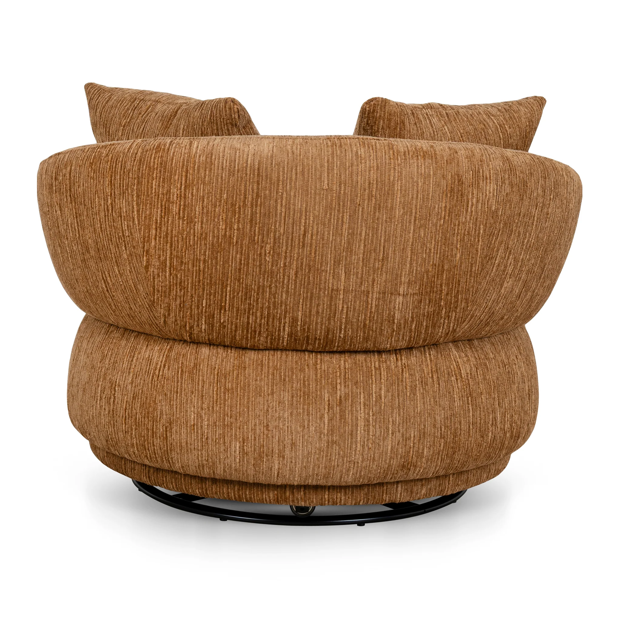 CLC10485-KSO Swivel Lounge Chair - Honey Gold - Image 6