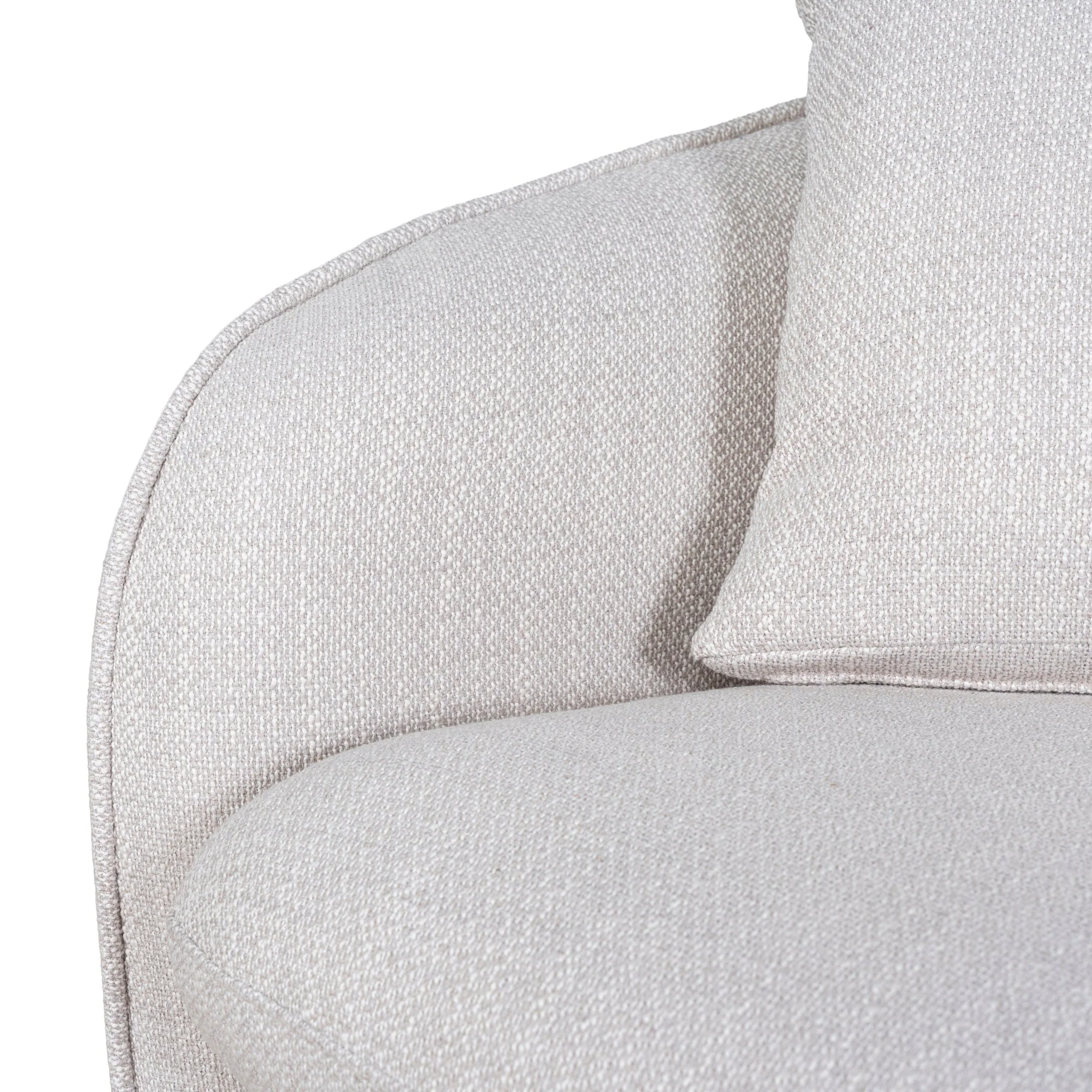 CLC10486-KSO 3 Seater Sofa - Taupe Beige - Image 10