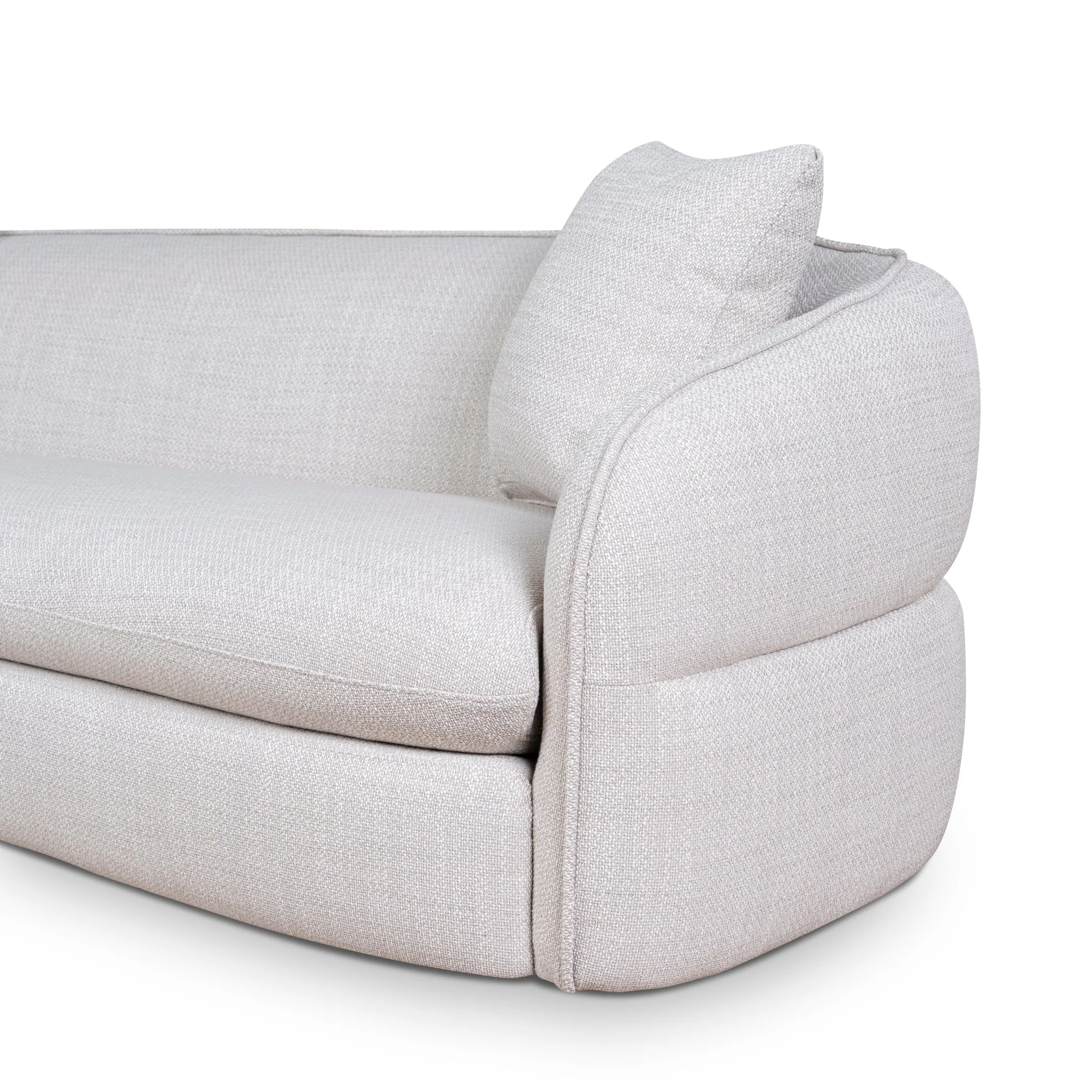 CLC10486-KSO 3 Seater Sofa - Taupe Beige - Image 7