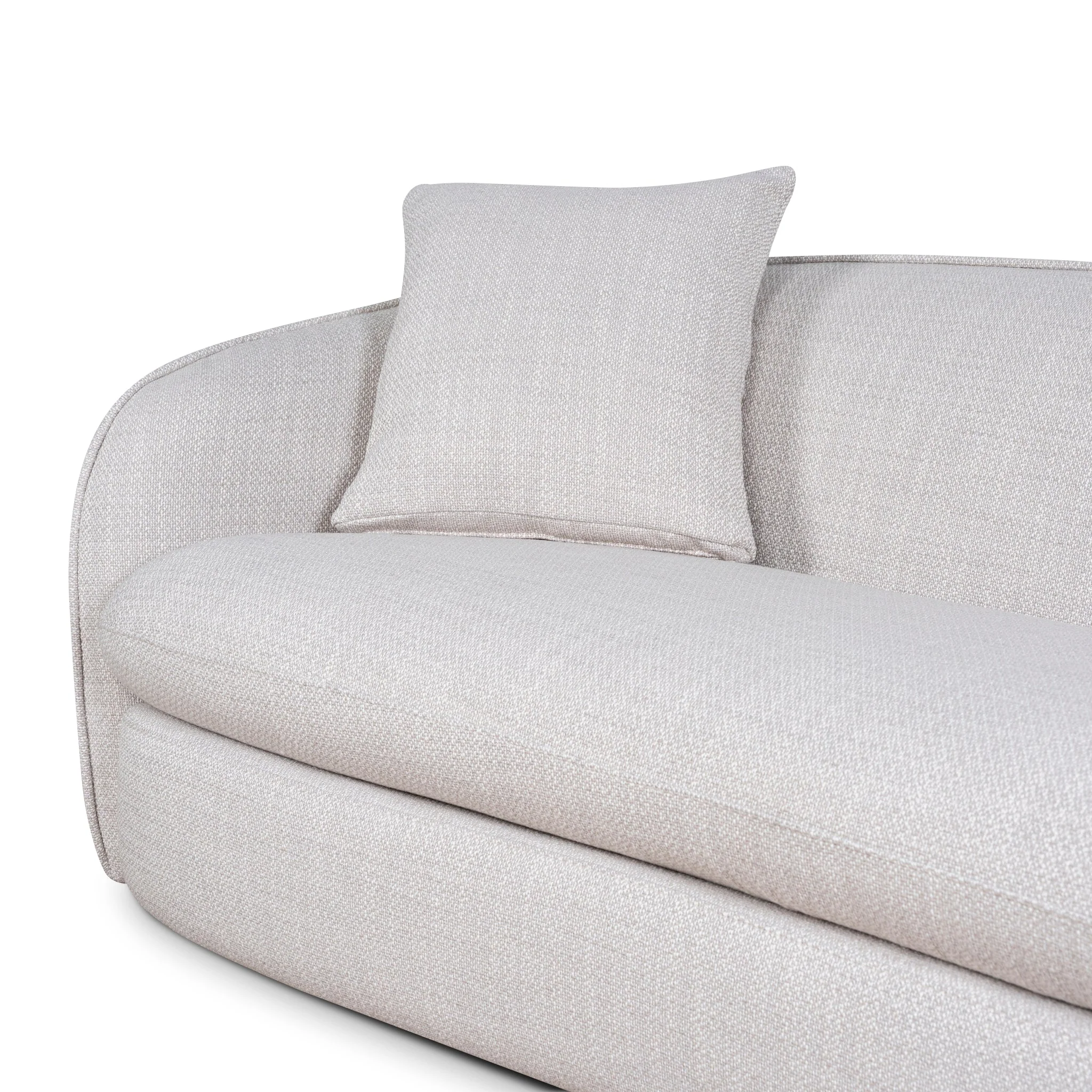 CLC10486-KSO 3 Seater Sofa - Taupe Beige - Image 8