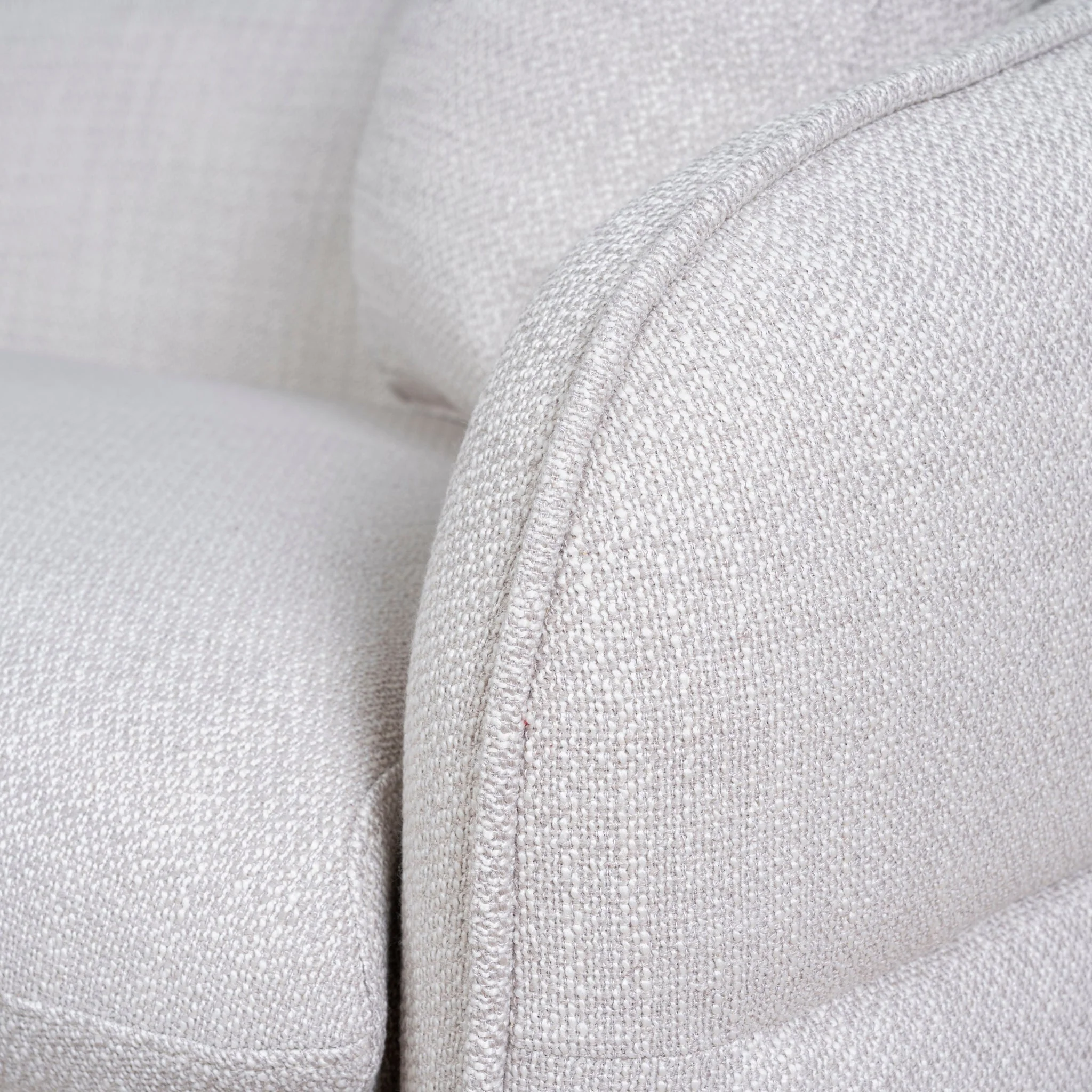CLC10486-KSO 3 Seater Sofa - Taupe Beige - Image 9