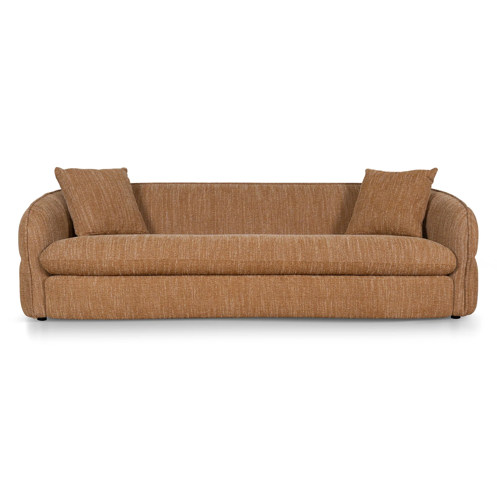 CLC10487-KSO 3 Seater Sofa - Ginger Brown - Image 2