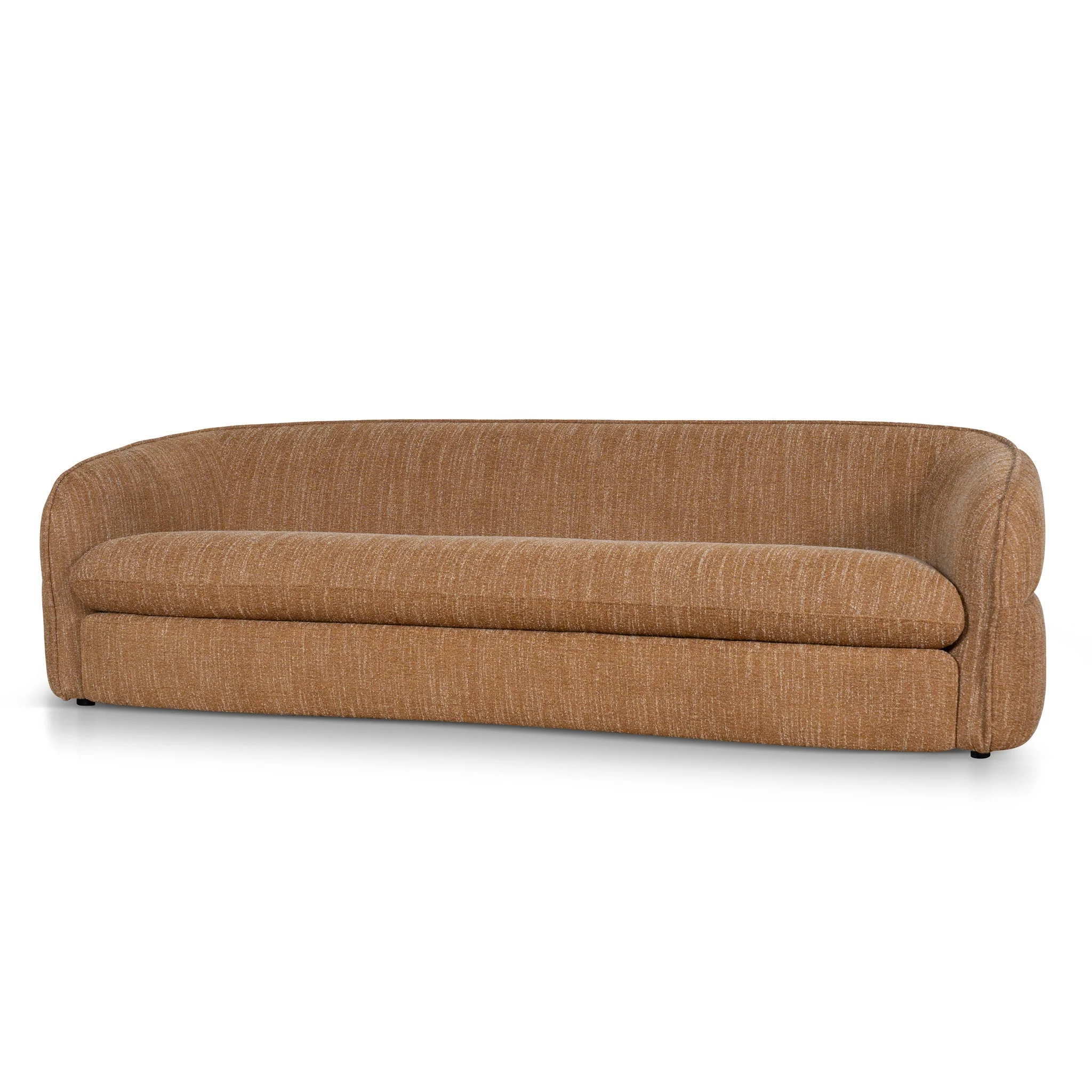 CLC10487-KSO 3 Seater Sofa - Ginger Brown - Image 3