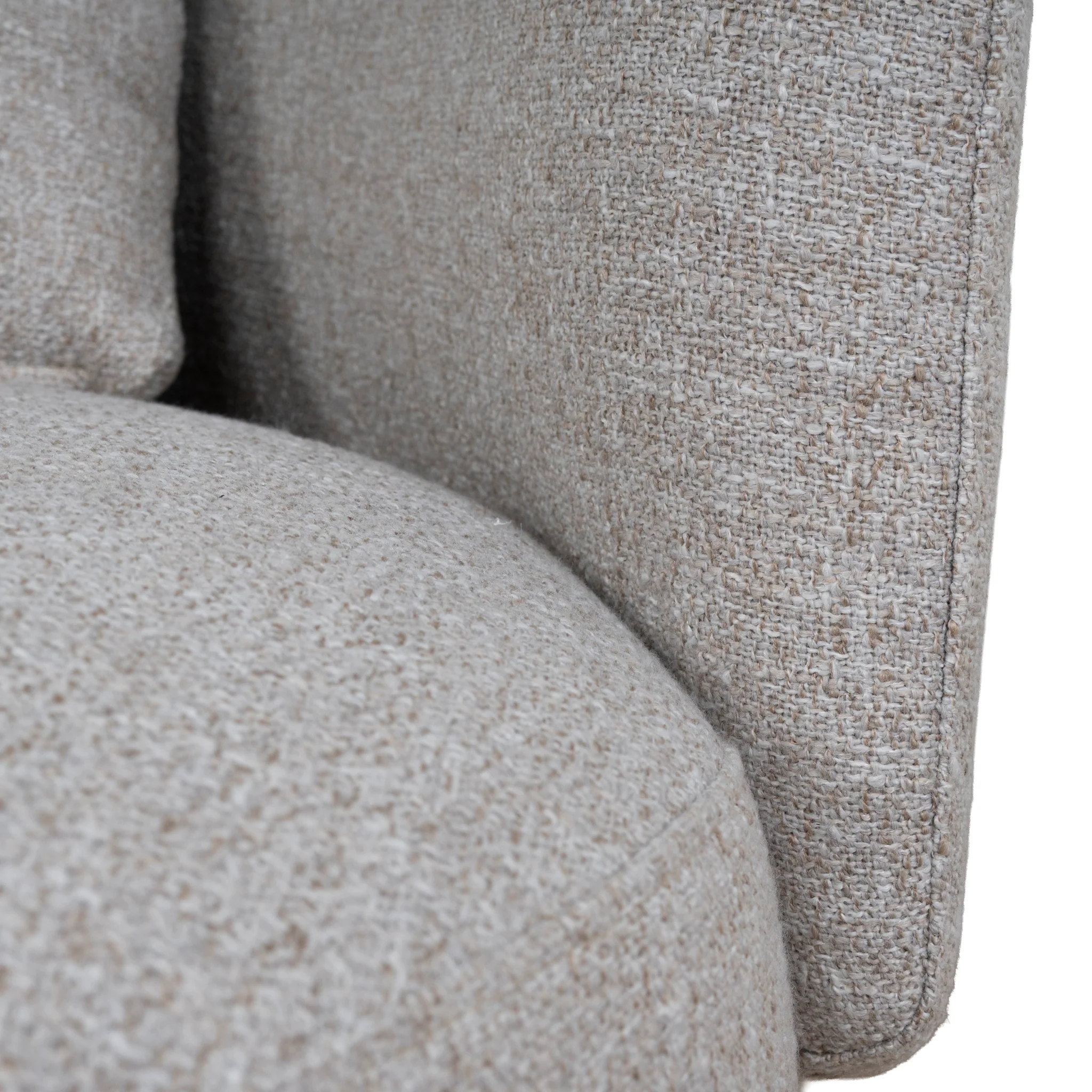 CLC10488-KSO Swivel Armchair - Warm Taupe - Image 12