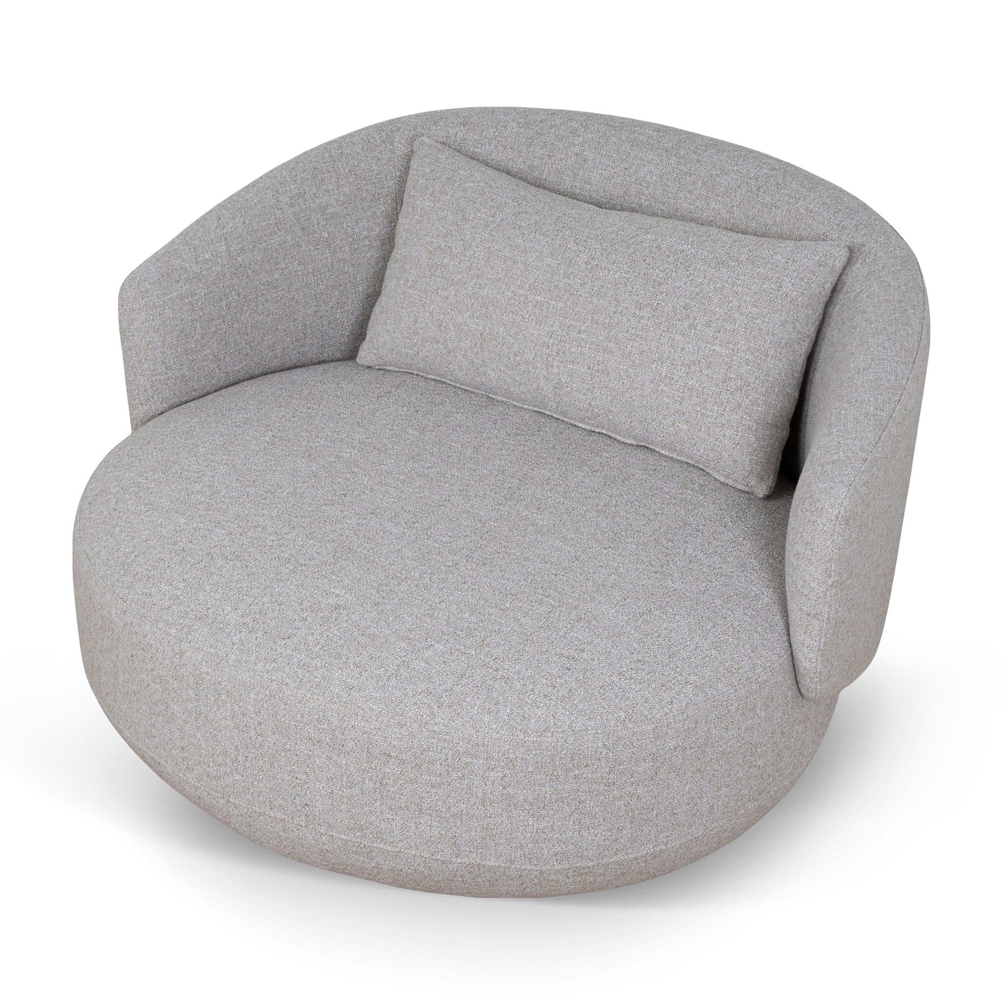 CLC10488-KSO Swivel Armchair - Warm Taupe - Image 15