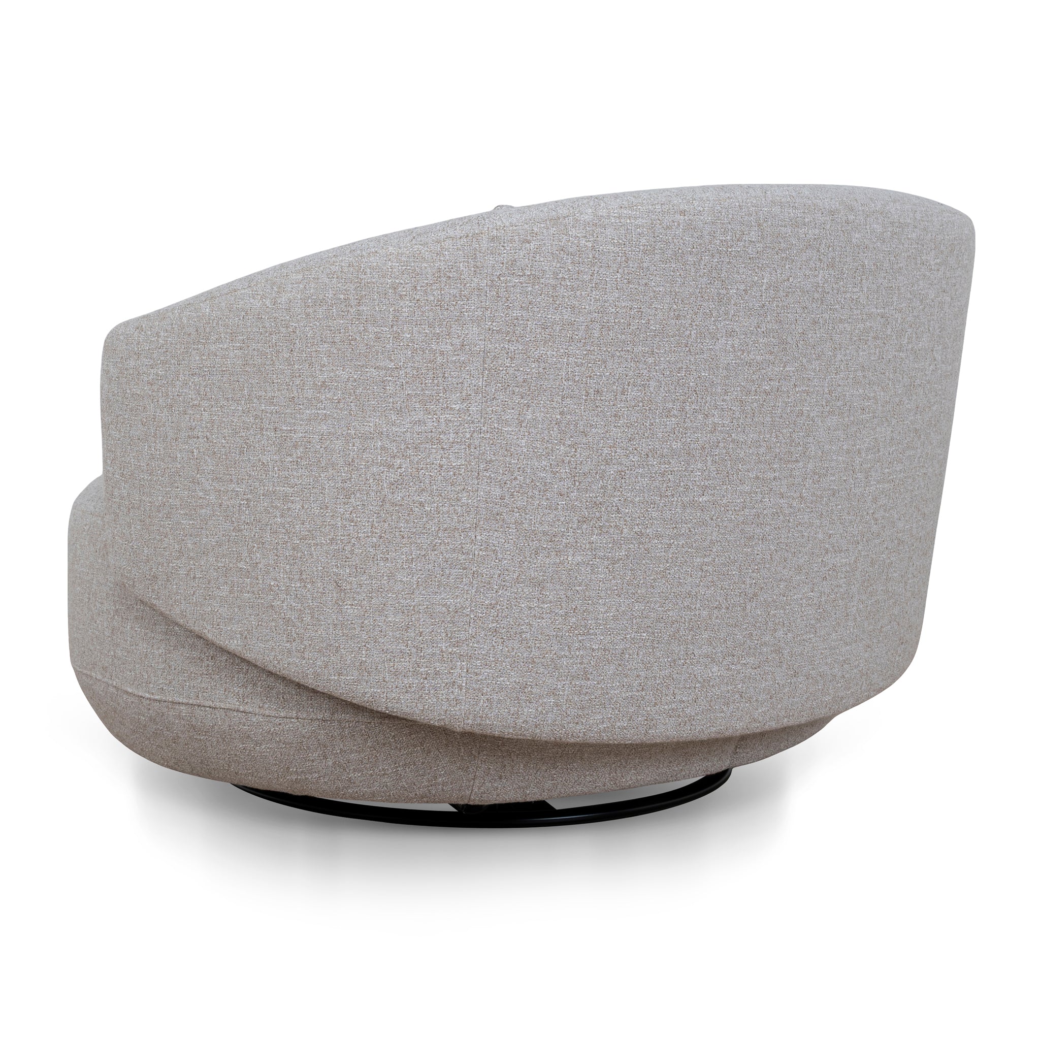 CLC10488-KSO Swivel Armchair - Warm Taupe - Image 5