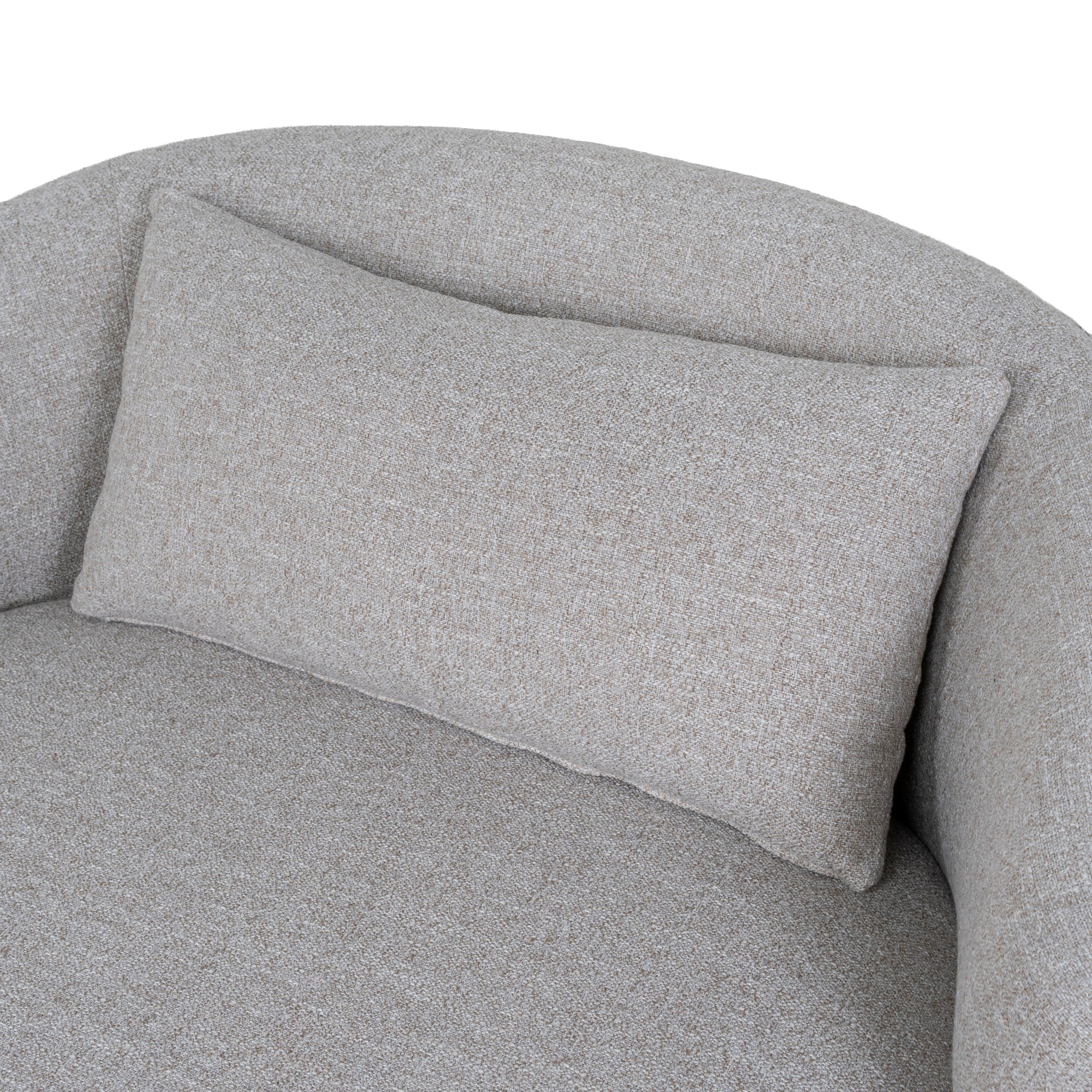 CLC10488-KSO Swivel Armchair - Warm Taupe - Image 8