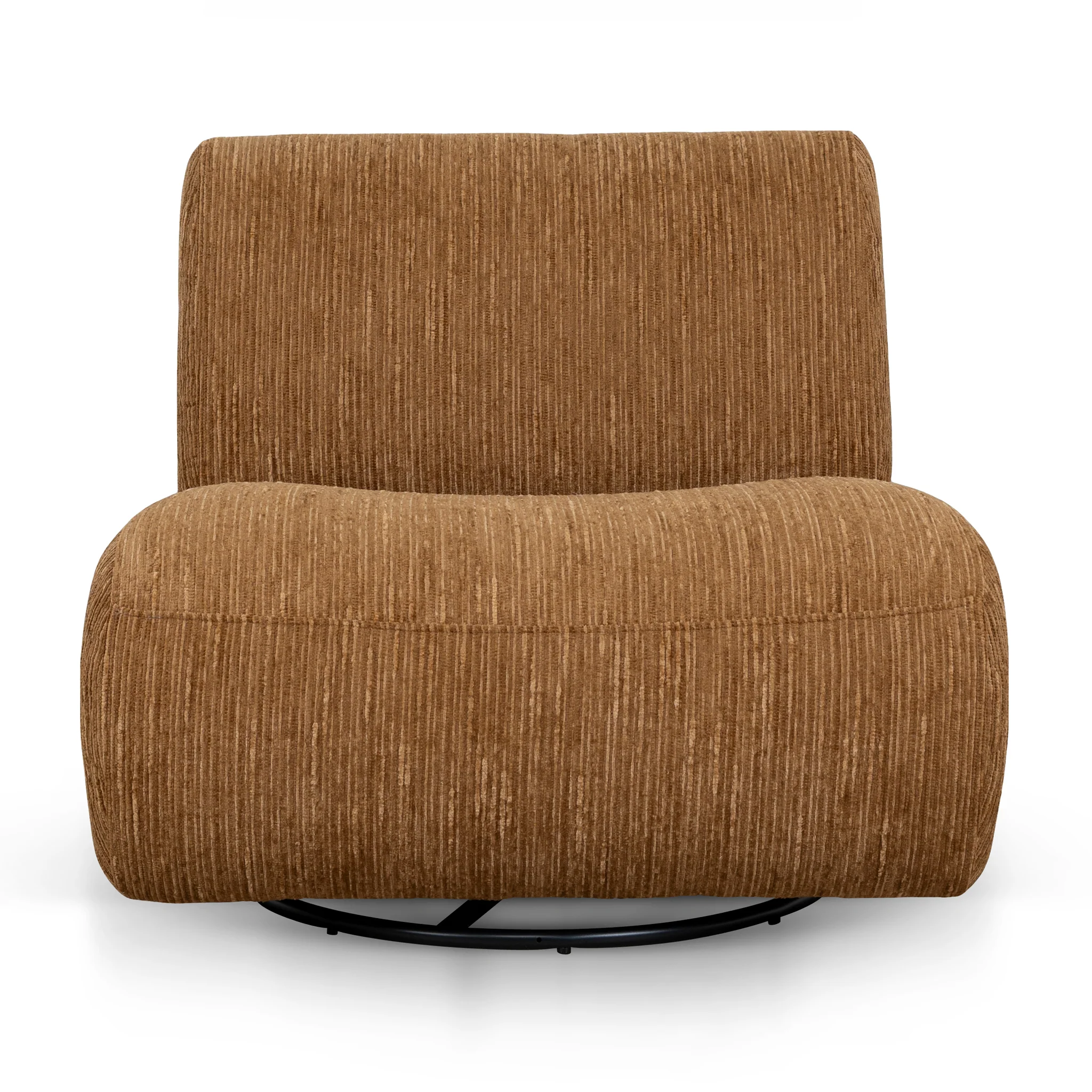 CLC10489-KSO Swivel Lounge Chair - Honey Gold - Image 2