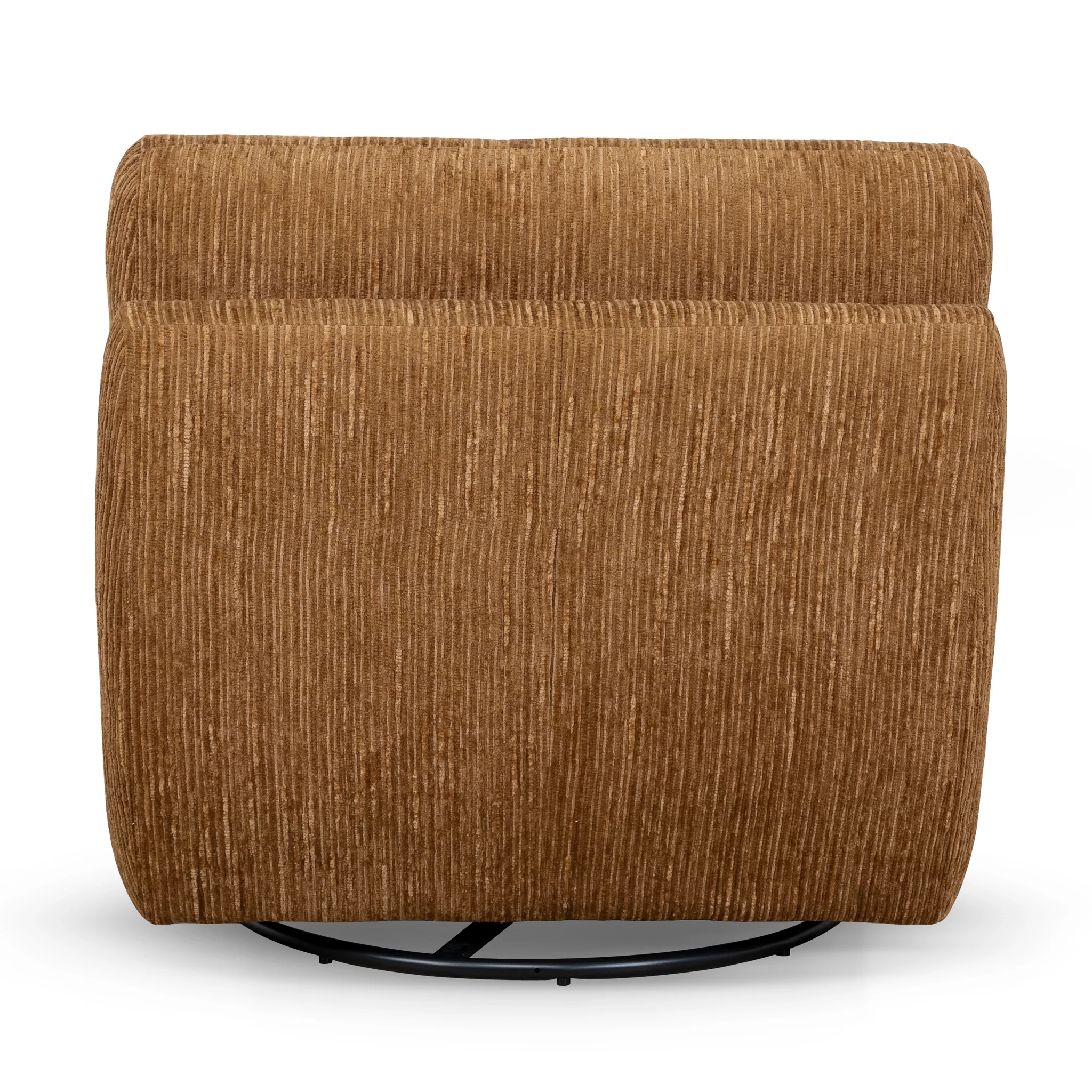 CLC10489-KSO Swivel Lounge Chair - Honey Gold - Image 5