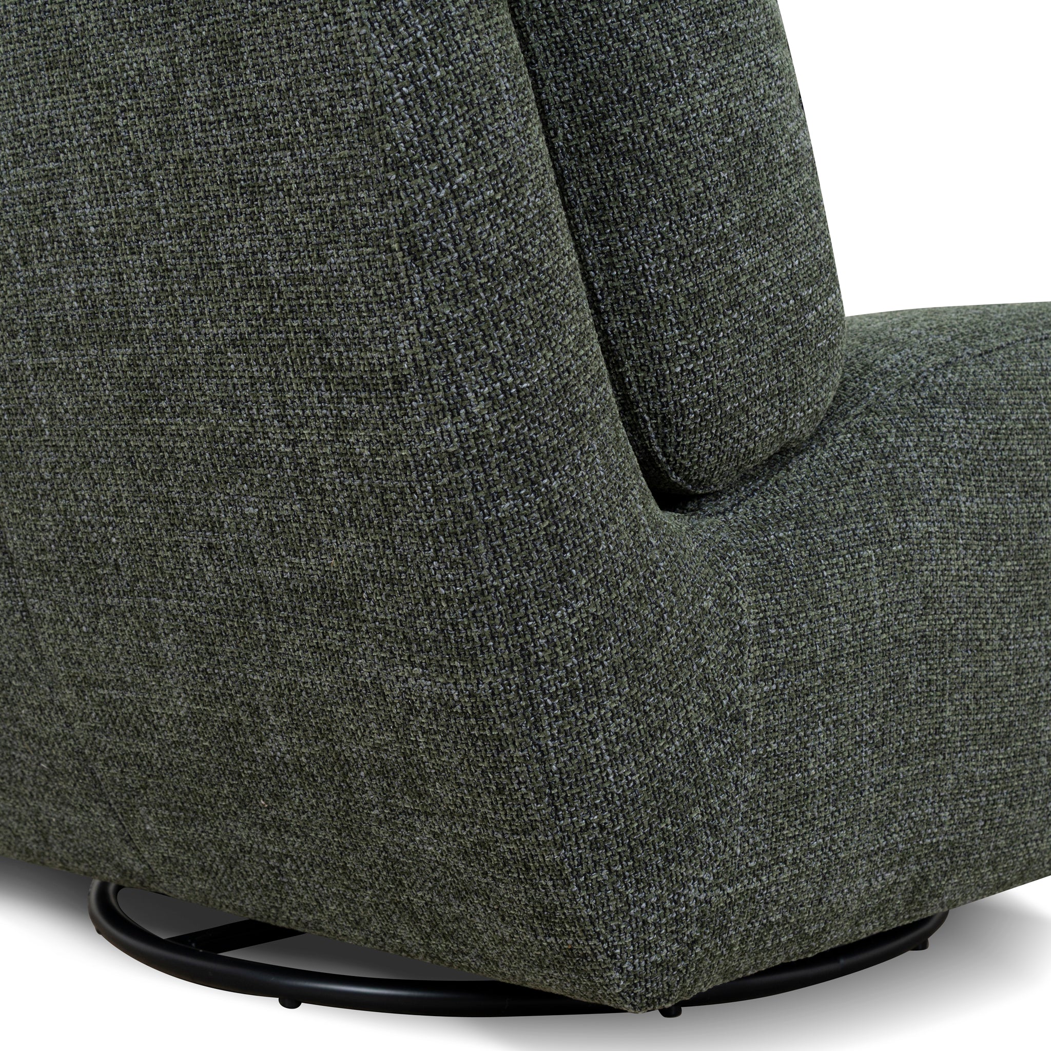 CLC10490-KSO Swivel Lounge Chair - Moss Green - Image 11
