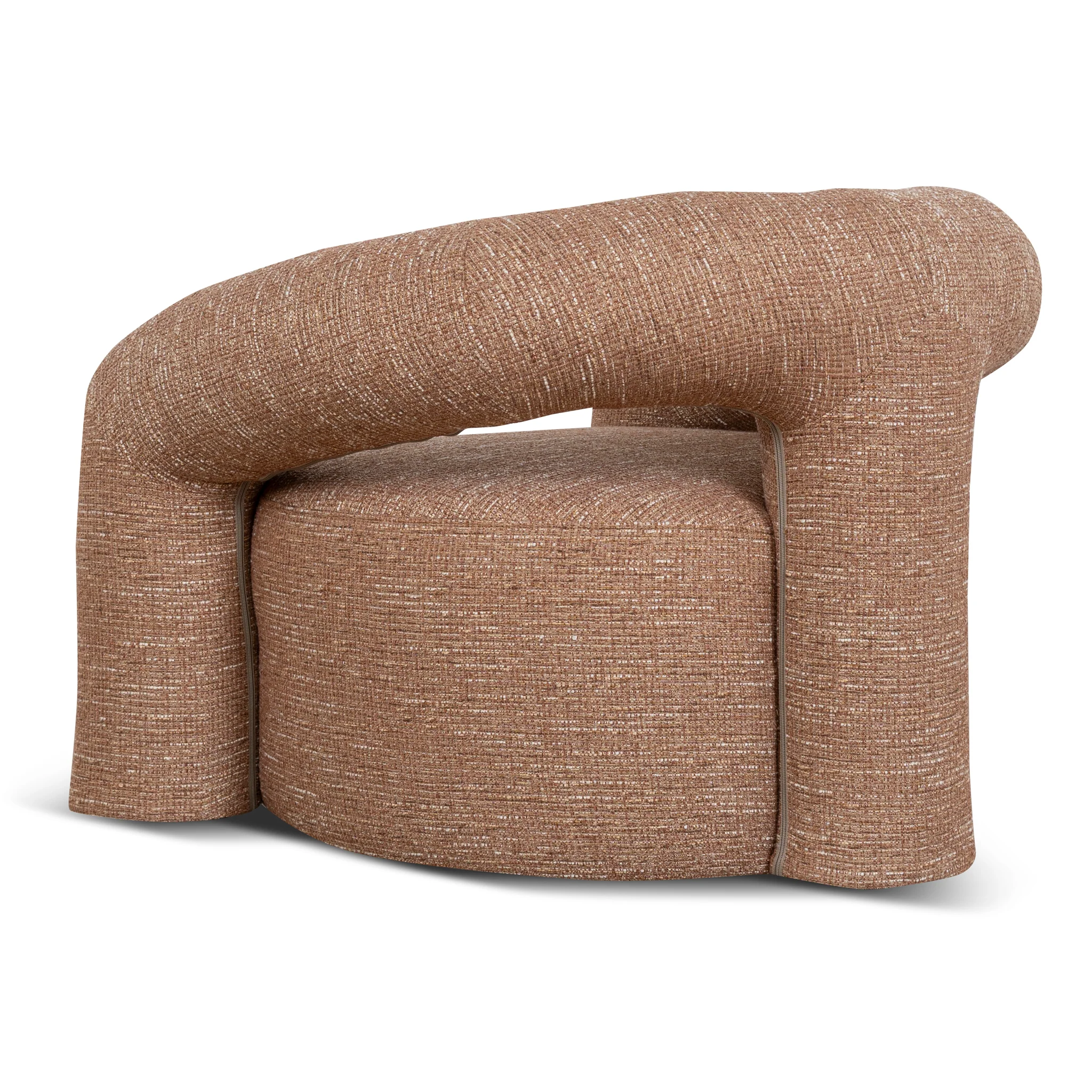 CLC10911-OLS Armchair - Russet Brown - Image 4