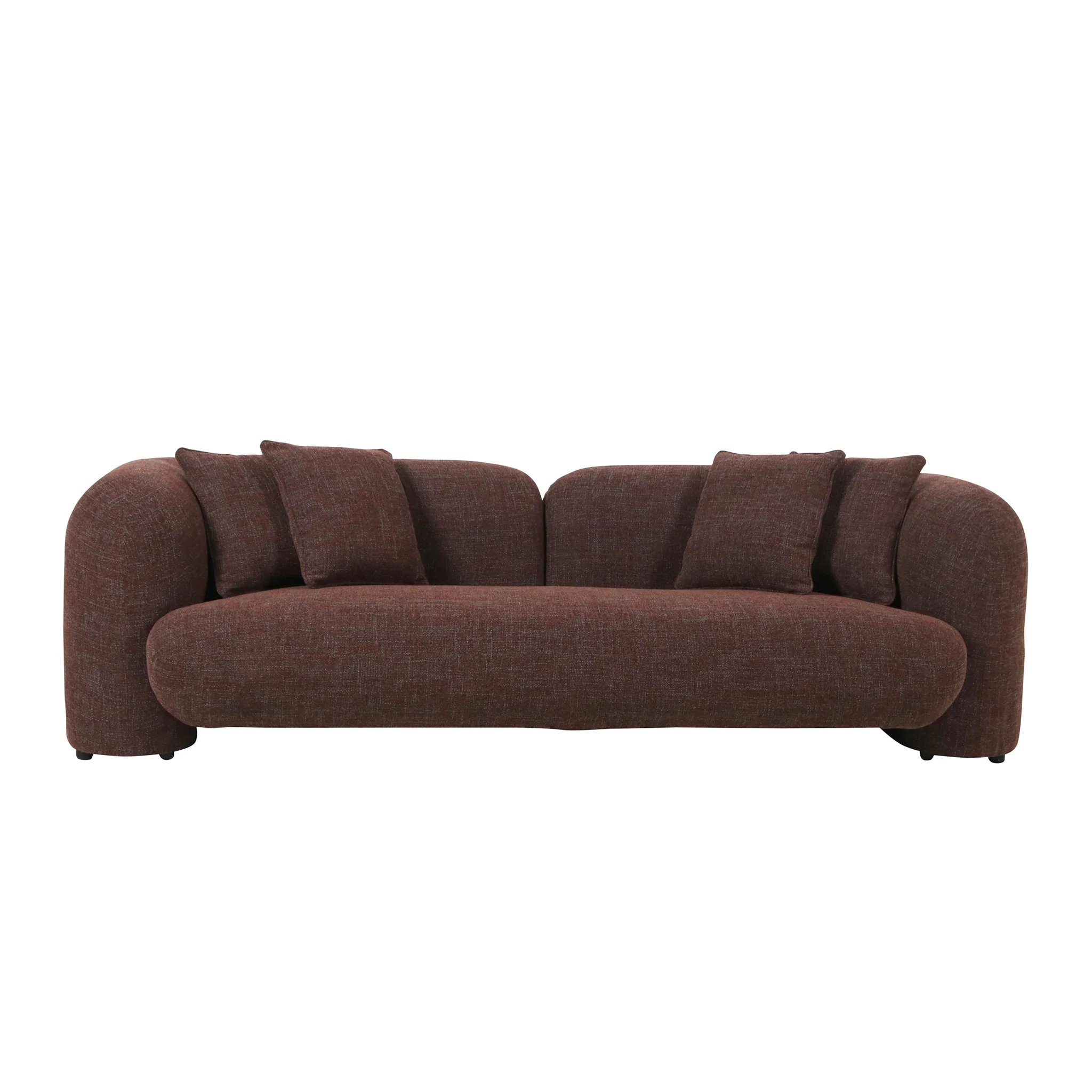 CLC10531-OLS 3 Seater Sofa - Moss Brown - Image 2