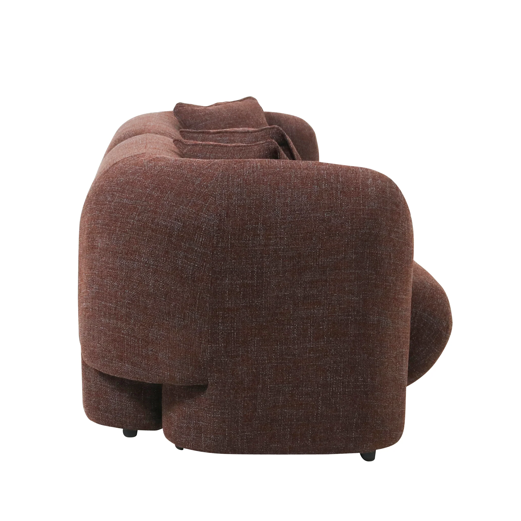 CLC10531-OLS 3 Seater Sofa - Moss Brown - Image 3