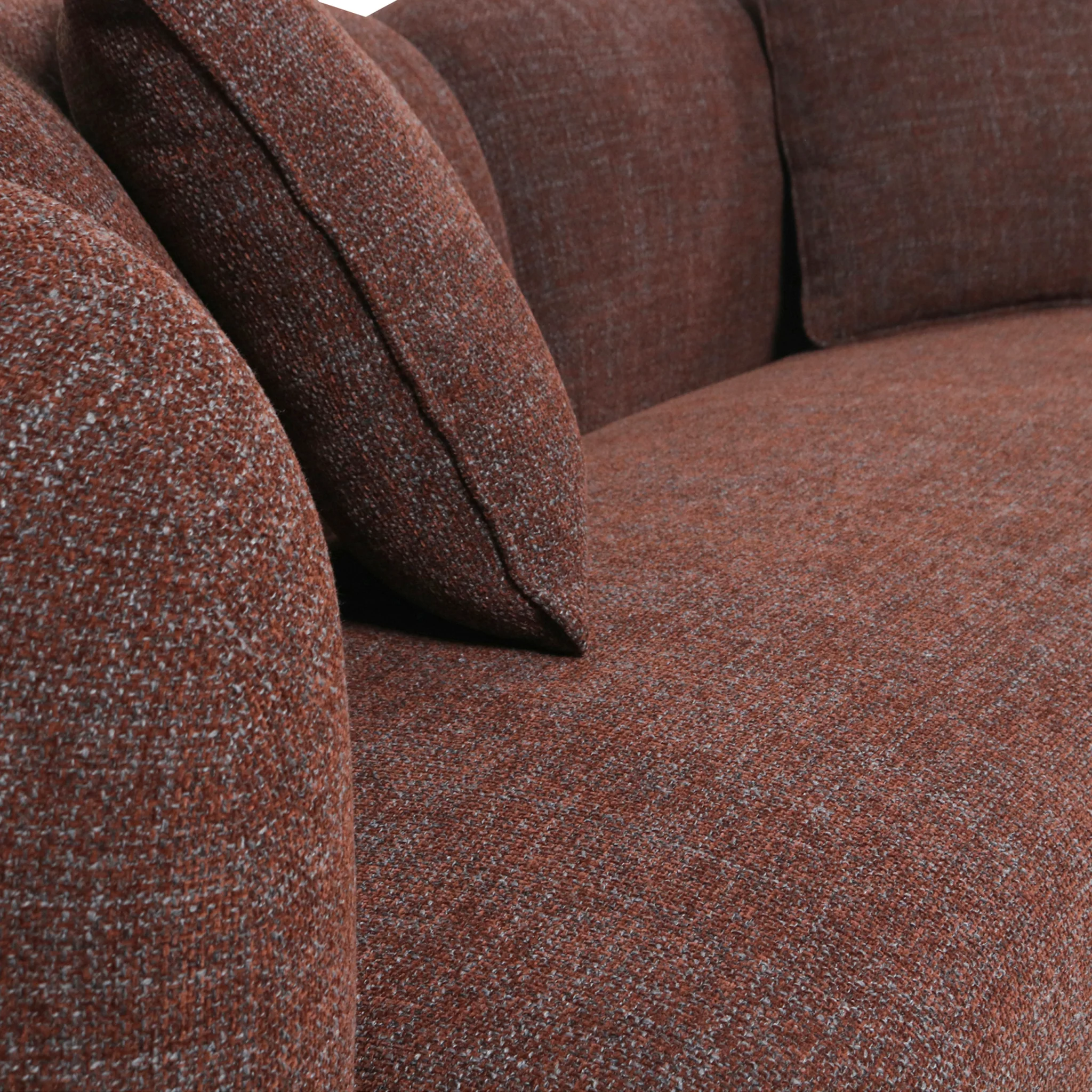 CLC10531-OLS 3 Seater Sofa - Moss Brown - Image 7