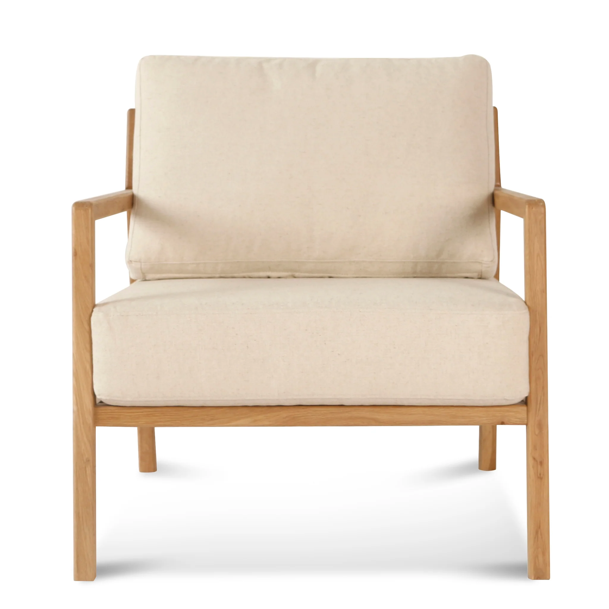 CLC10563-LJ Fabric Armchair - Dawn Beige - Image 2