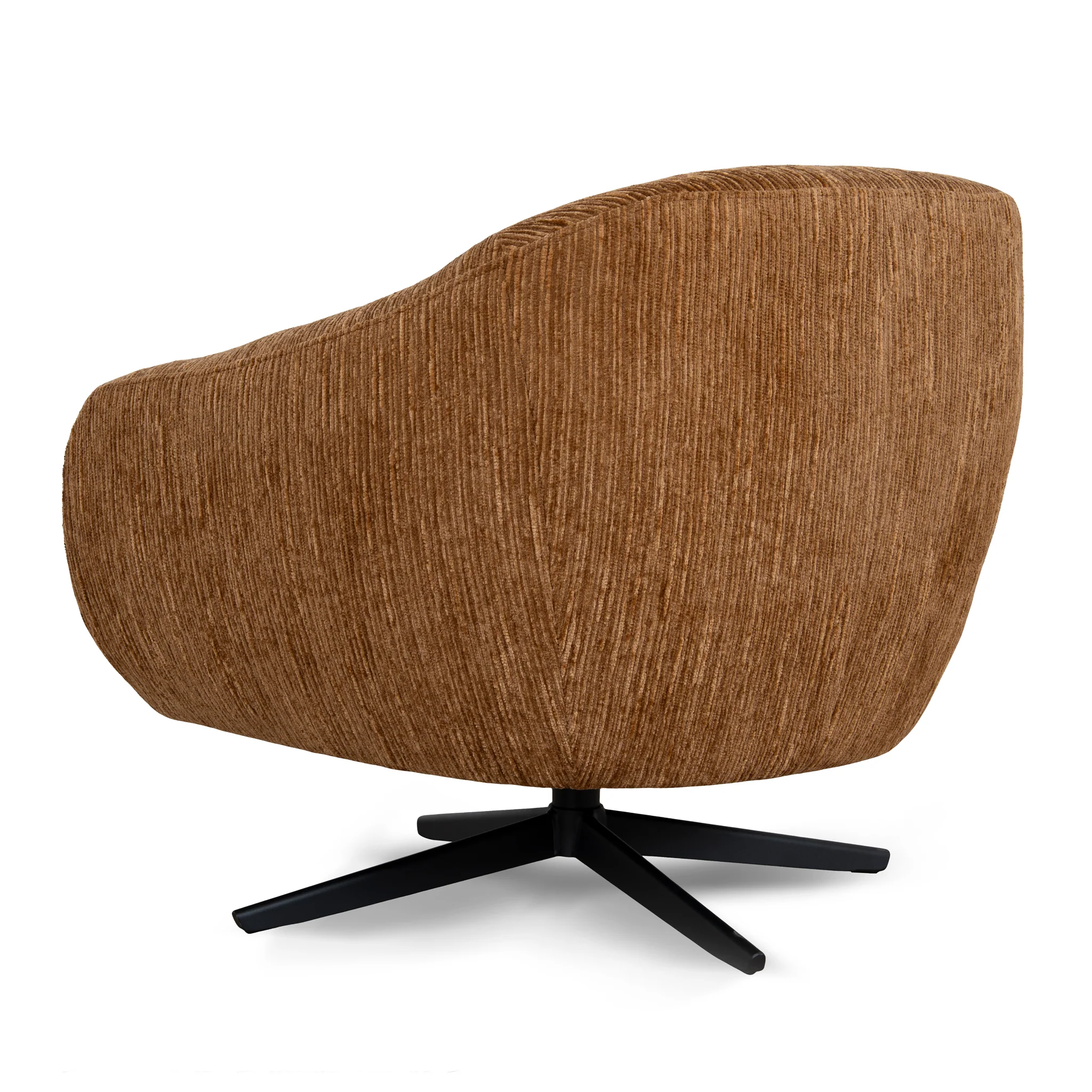 CLC10690-KSO Swivel Armchair - Honey Gold - Image 4