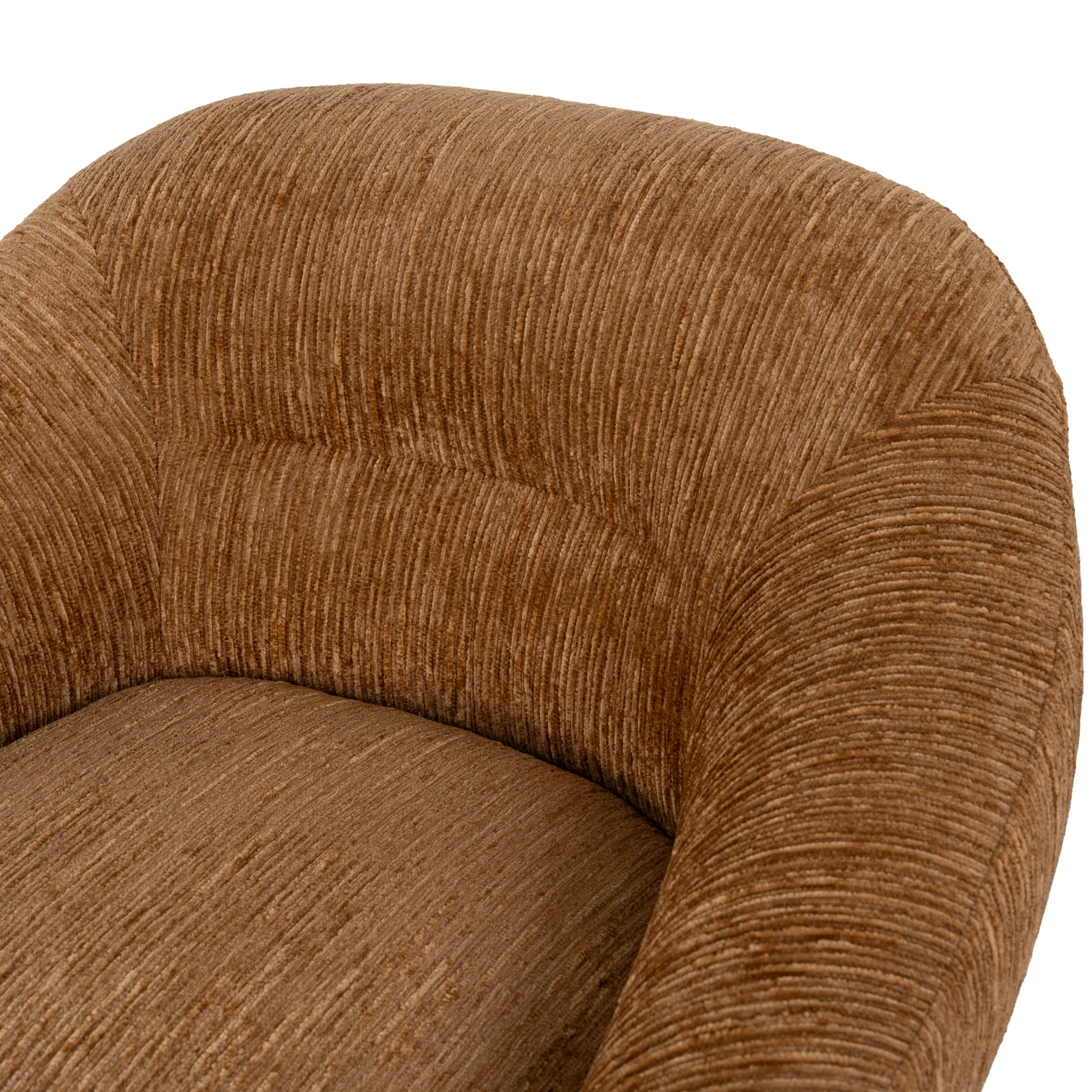 CLC10690-KSO Swivel Armchair - Honey Gold - Image 9