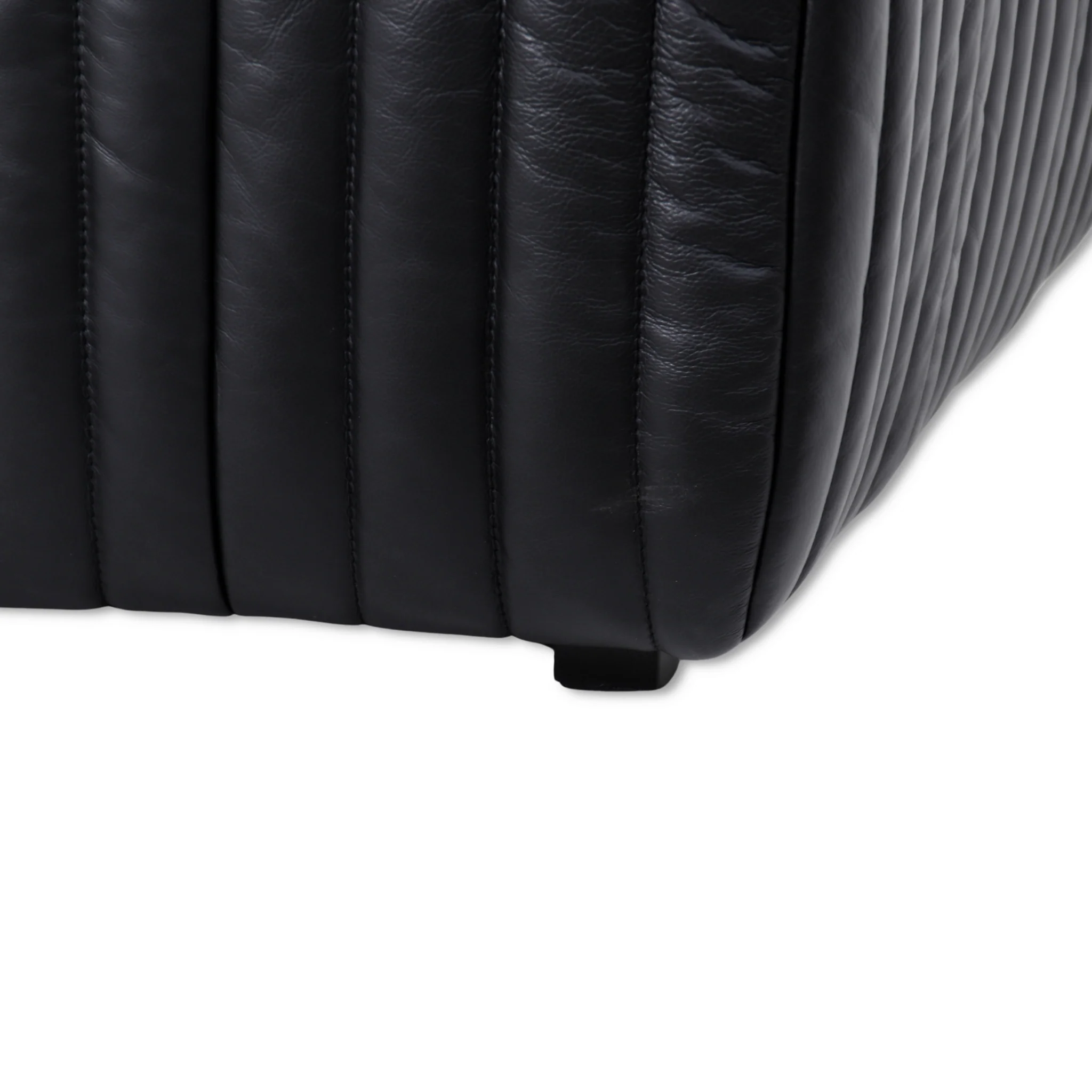 CLC10843-NV Armchair - Black Leather - Image 6