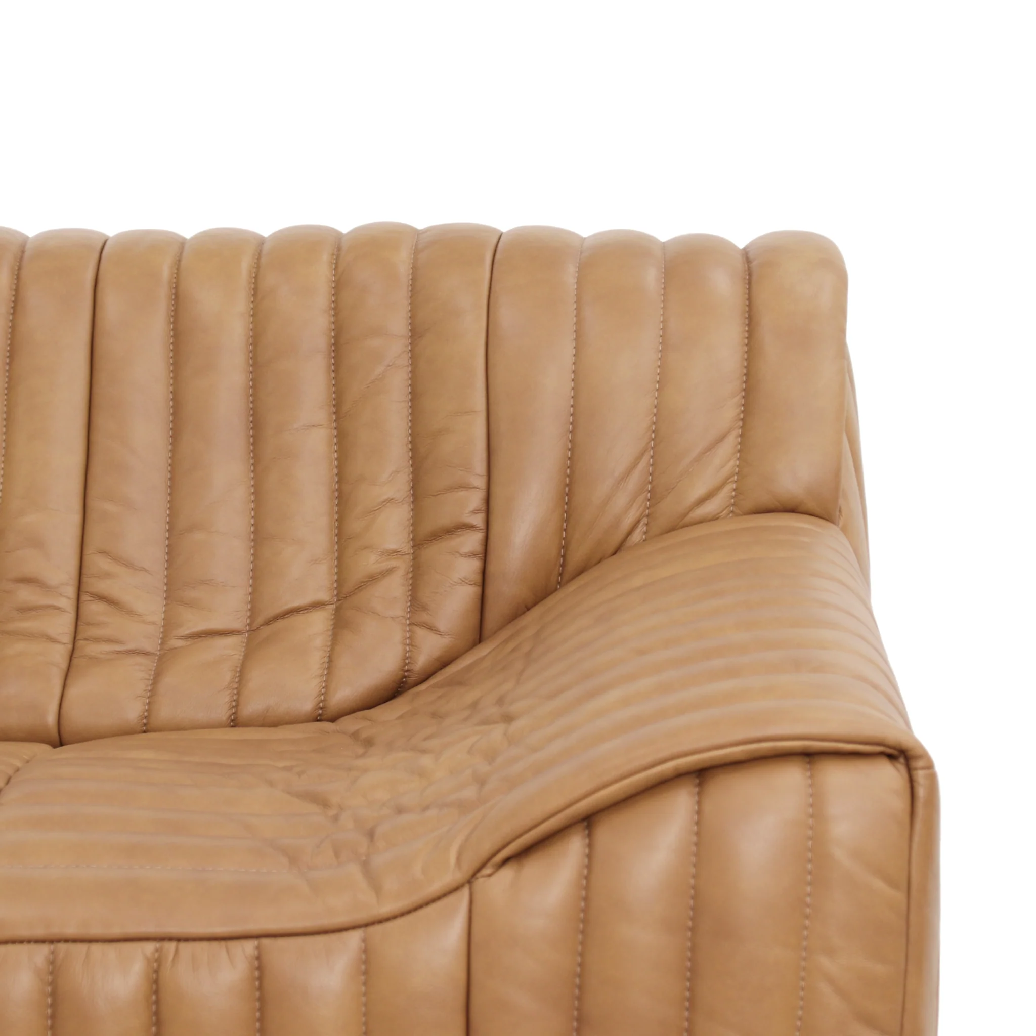 CLC10844-NV Armchair - Amber Tan Leather - Image 8