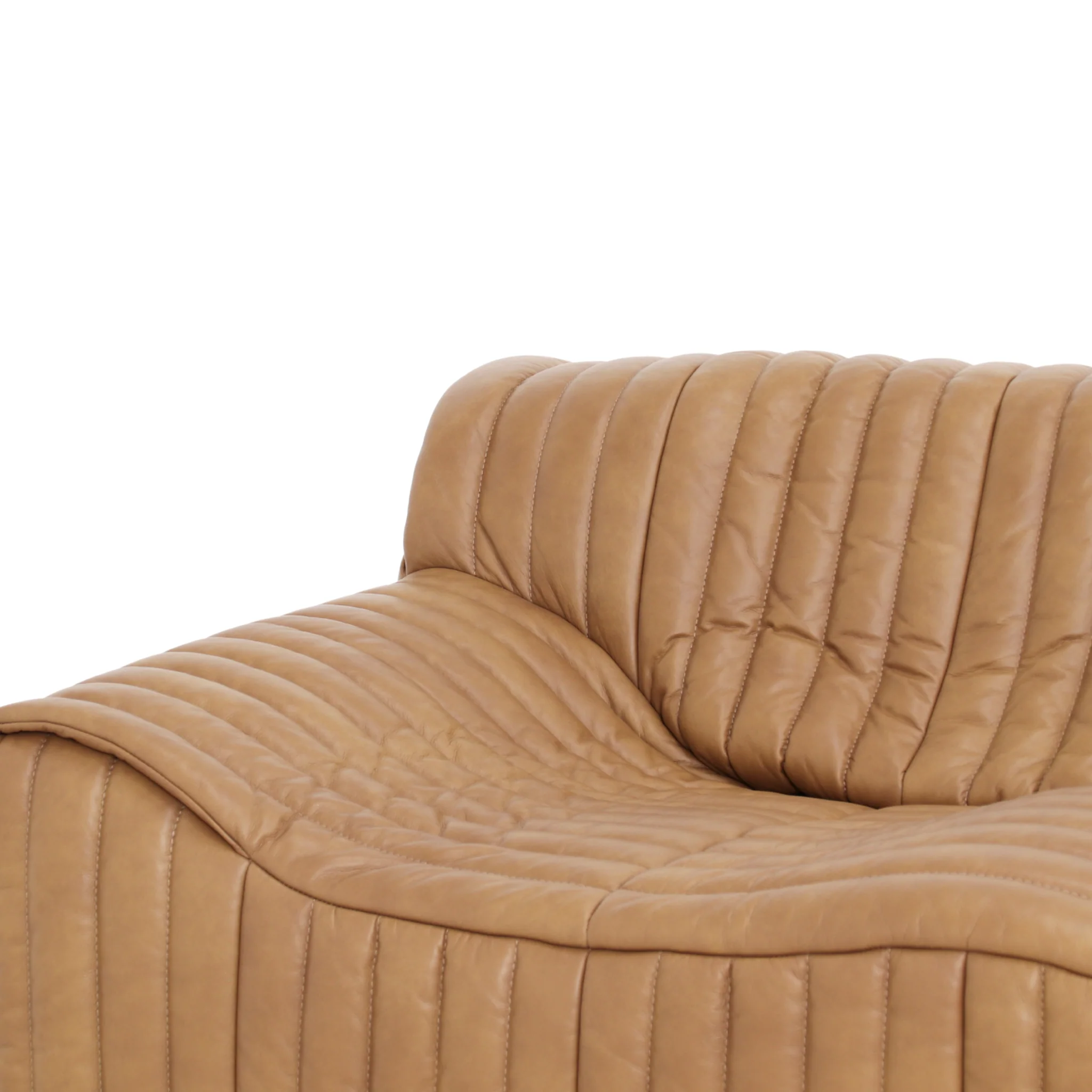CLC10844-NV Armchair - Amber Tan Leather - Image 9