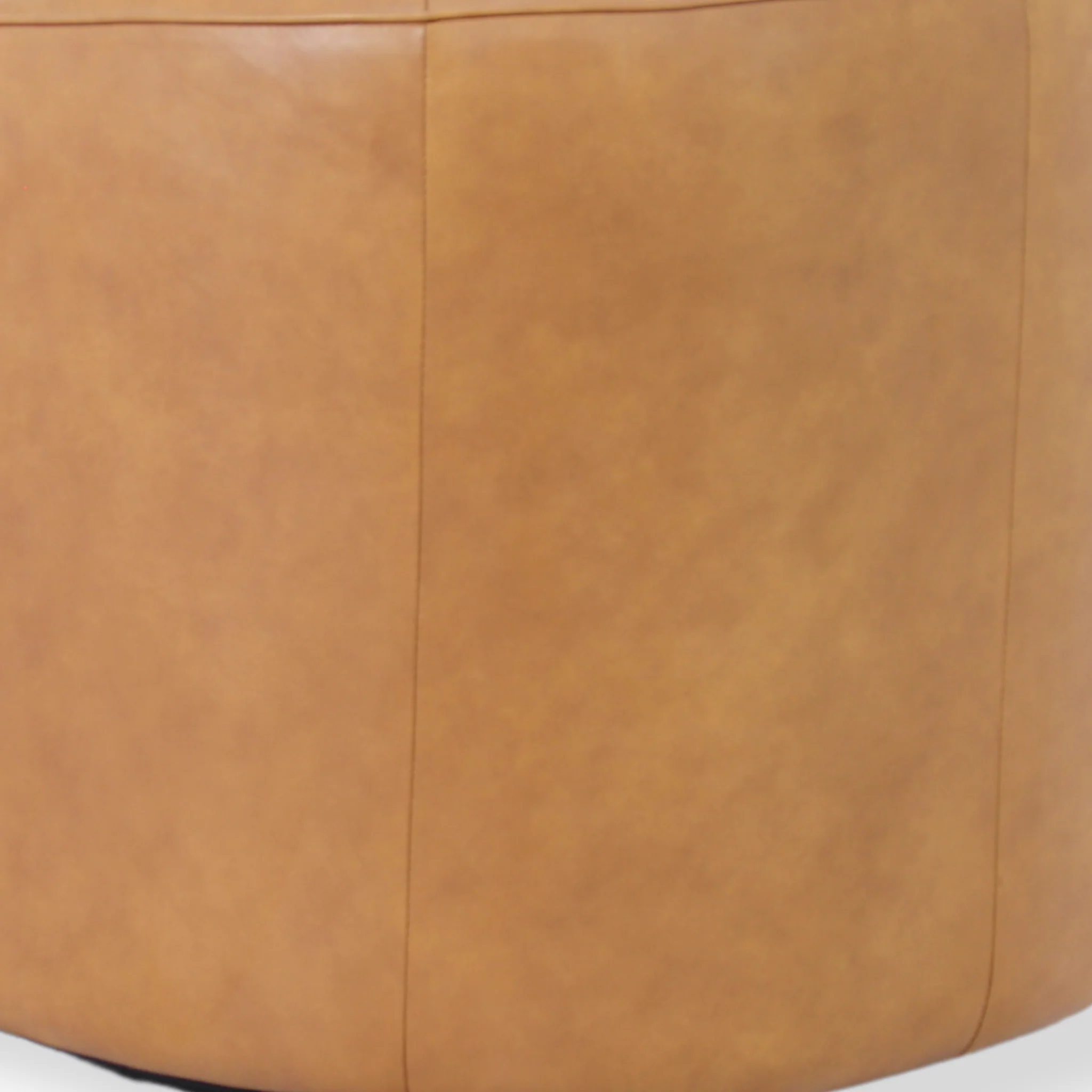 CLC10846-NV Swivel Armchair - Amber Tan Leather - Image 9