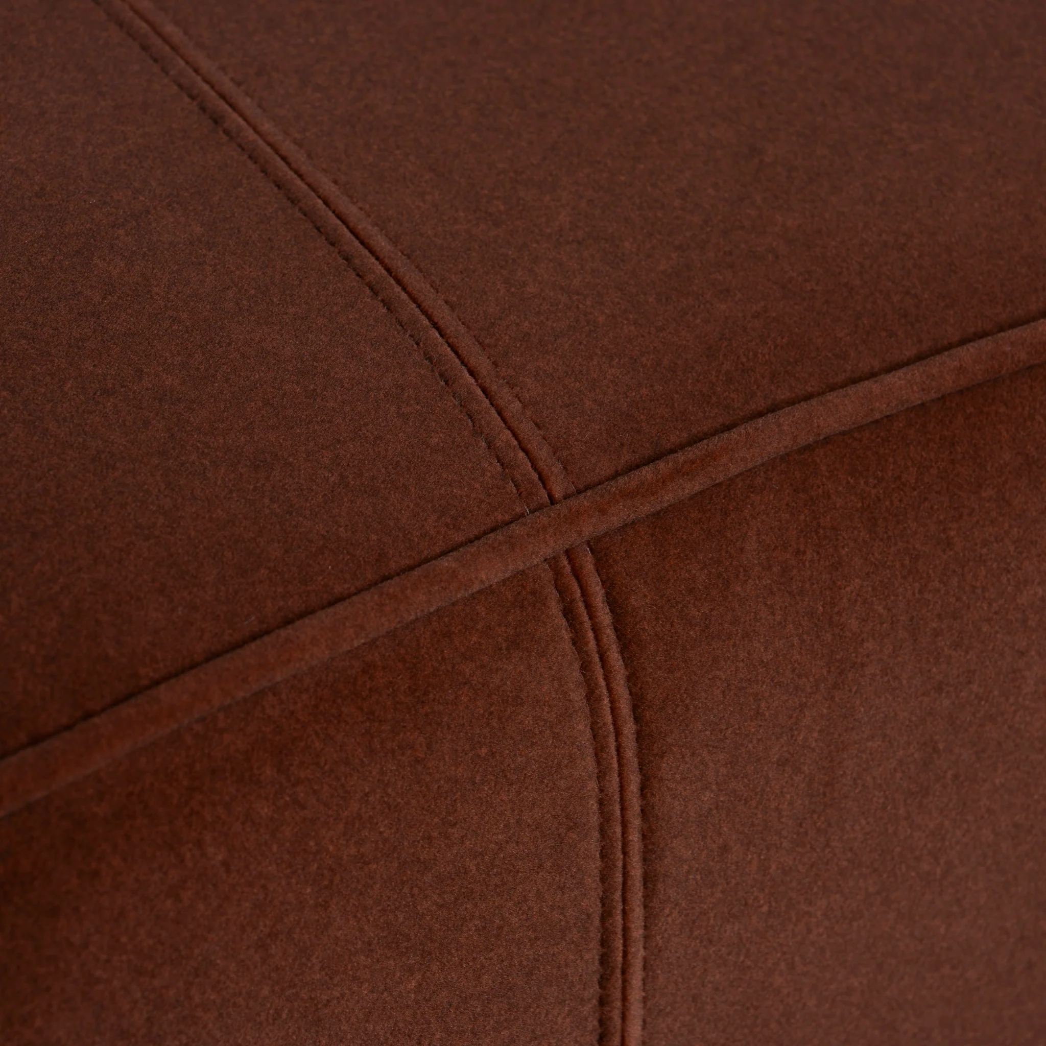 CLC10847-FS 4 Seater Fabric Sofa - Burnt Brown - Image 9