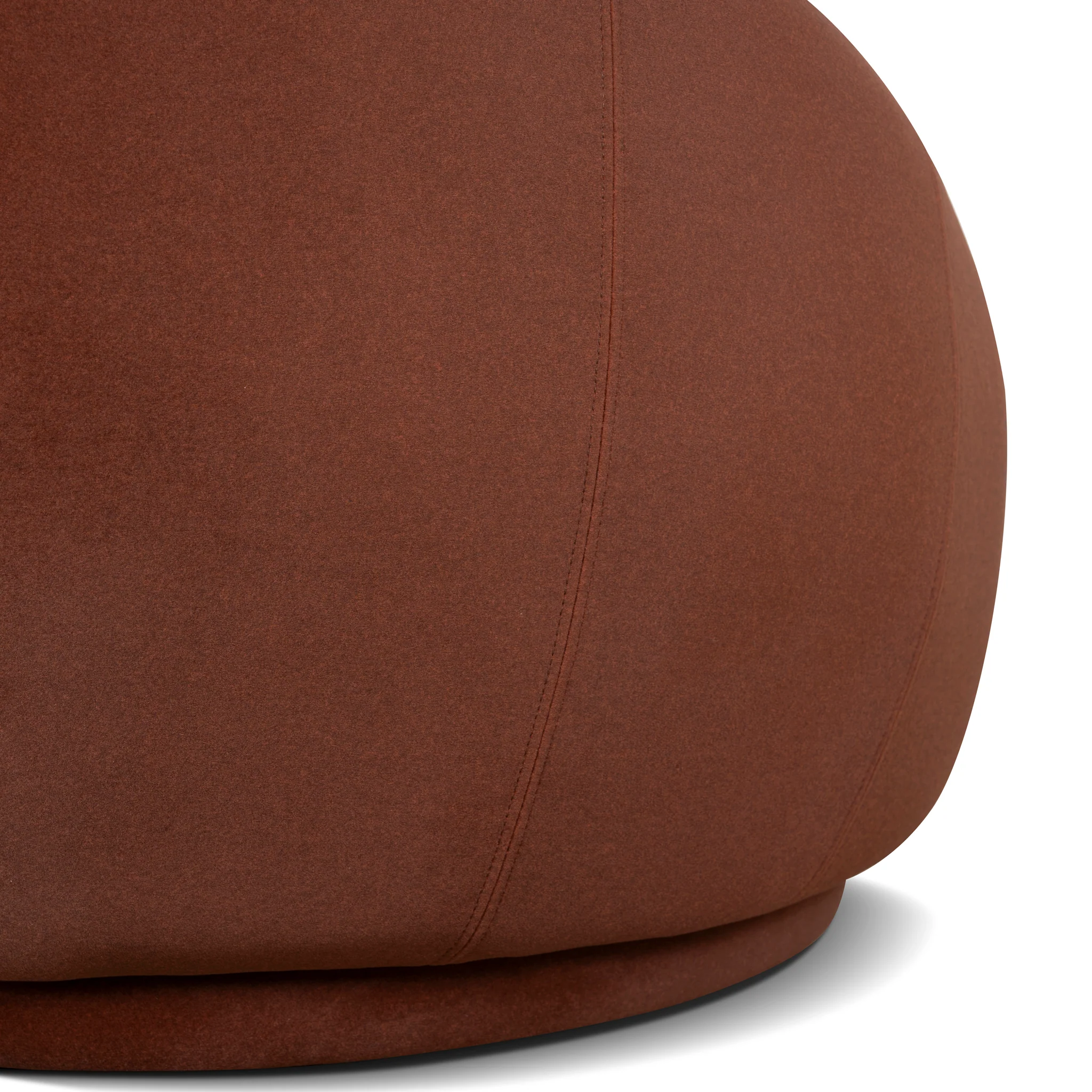 CLC10848-FS Fabric Armchair - Burnt Brown - Image 15
