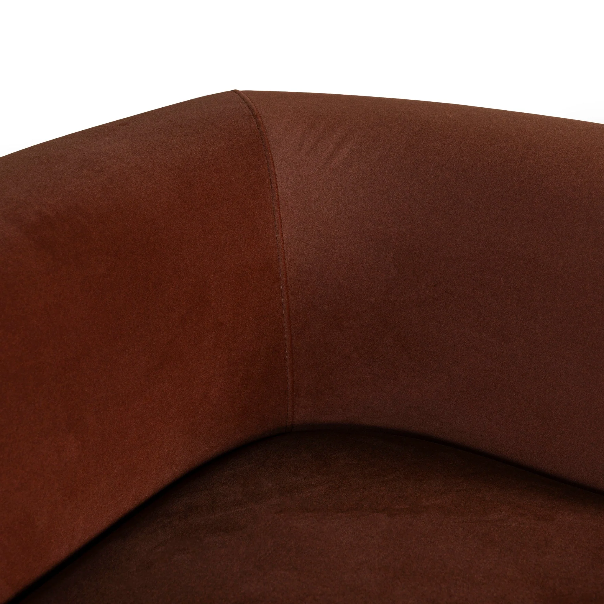 CLC10849-FS Modular Right Chaise Sofa - Burnt Brown - Image 18