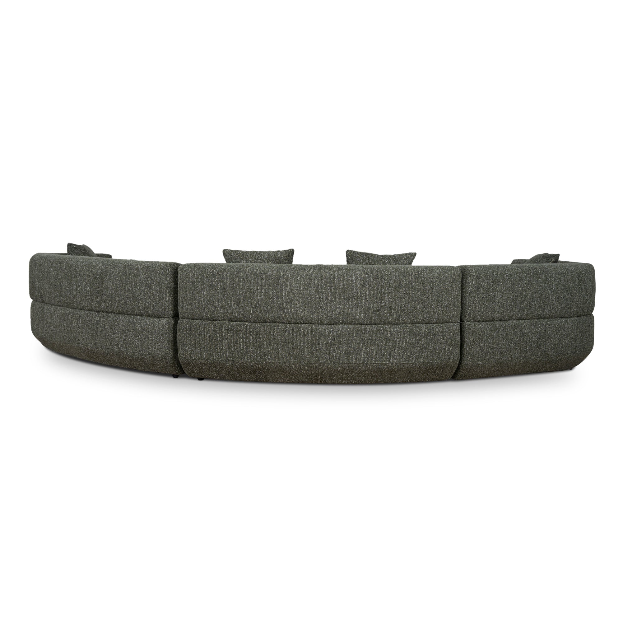 CLC10851-FS Modular Left Chaise Sofa - Canopy Green - Image 6