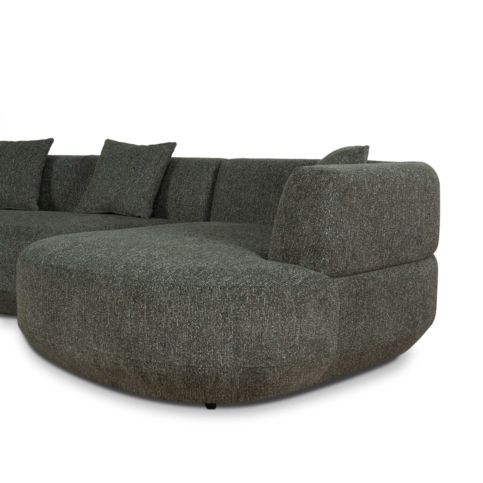 CLC10852-FS Modular Right Chaise Sofa - Canopy Green - Image 19