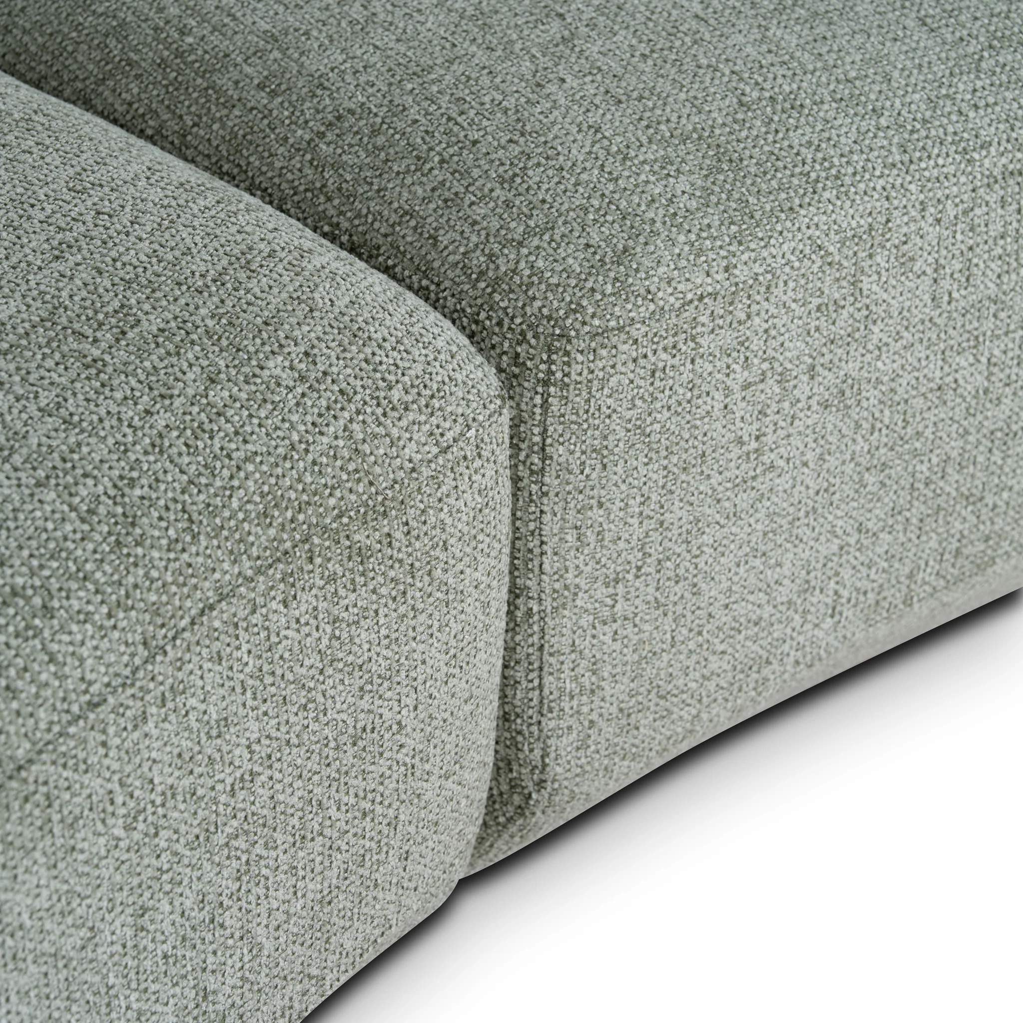 CLC10853-FS Modular Left Chaise Sofa - Coral Light Green - Image 16