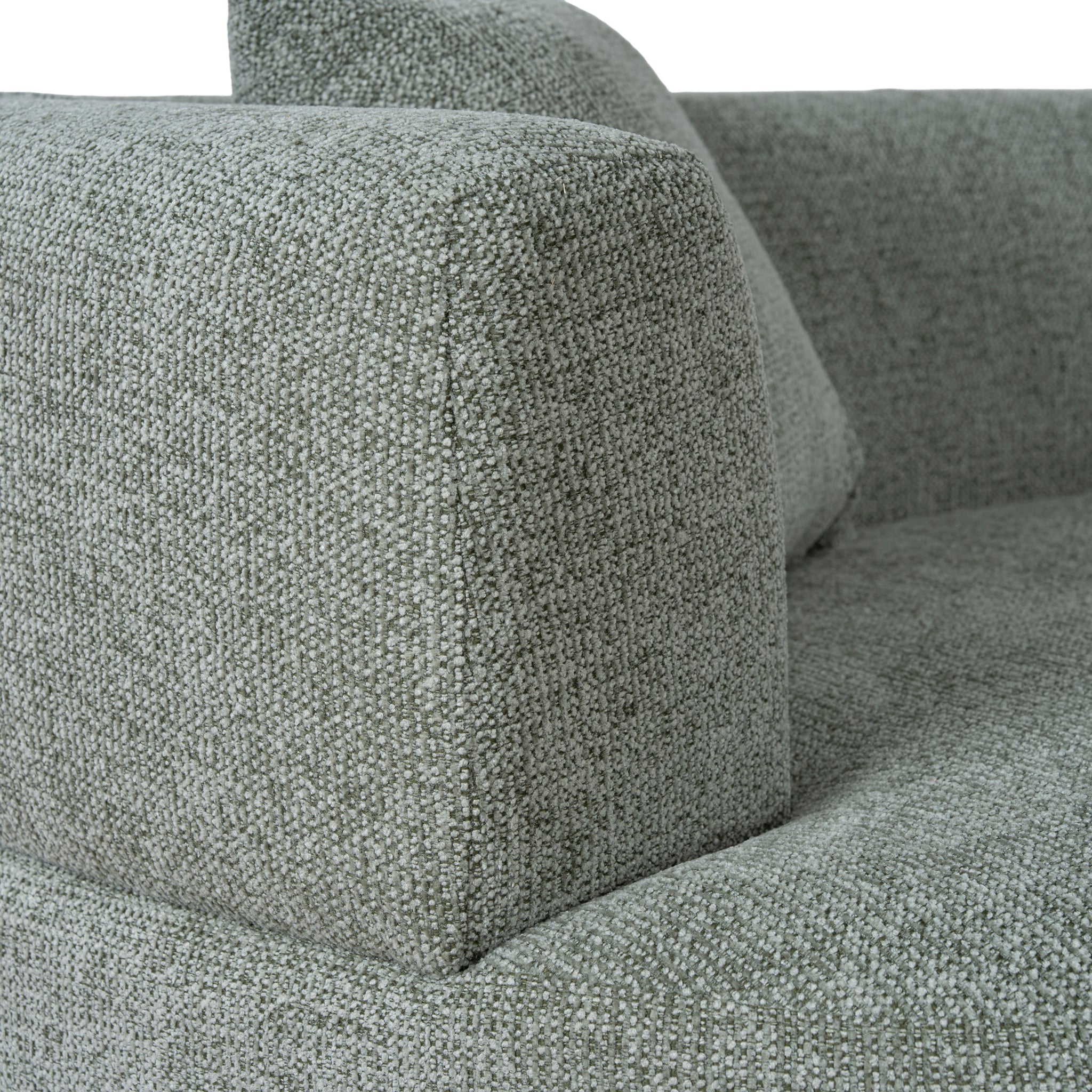 CLC10854-FS Modular Right Chaise Sofa - Coral Light Green - Image 10