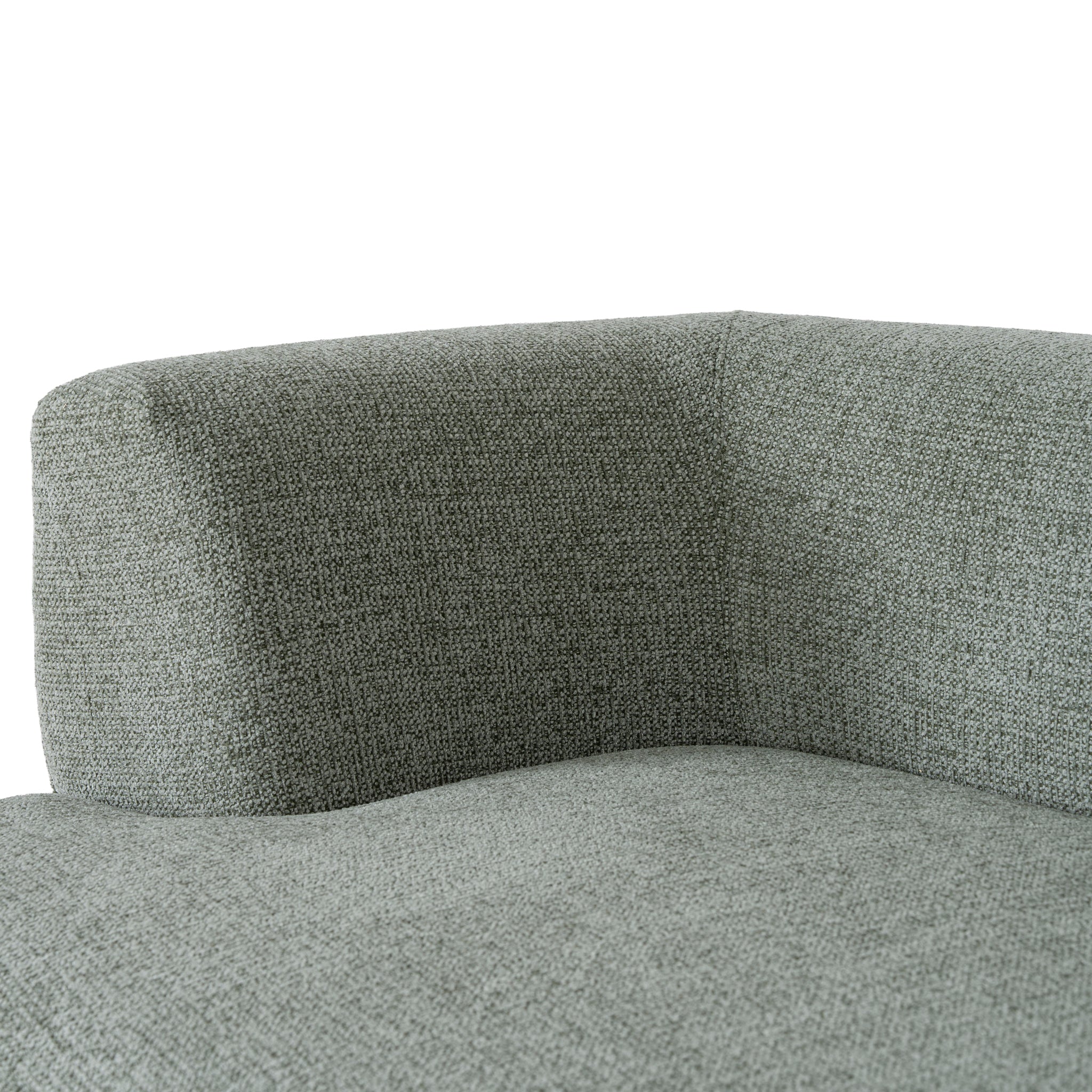 CLC10854-FS Modular Right Chaise Sofa - Coral Light Green - Image 14