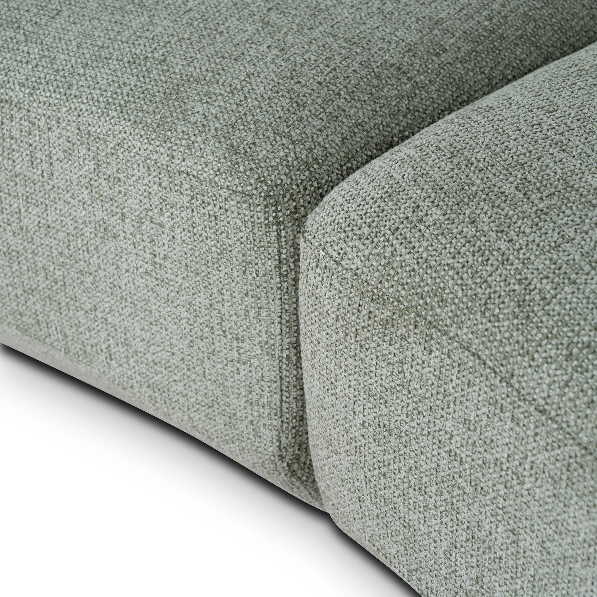 CLC10854-FS Modular Right Chaise Sofa - Coral Light Green - Image 16