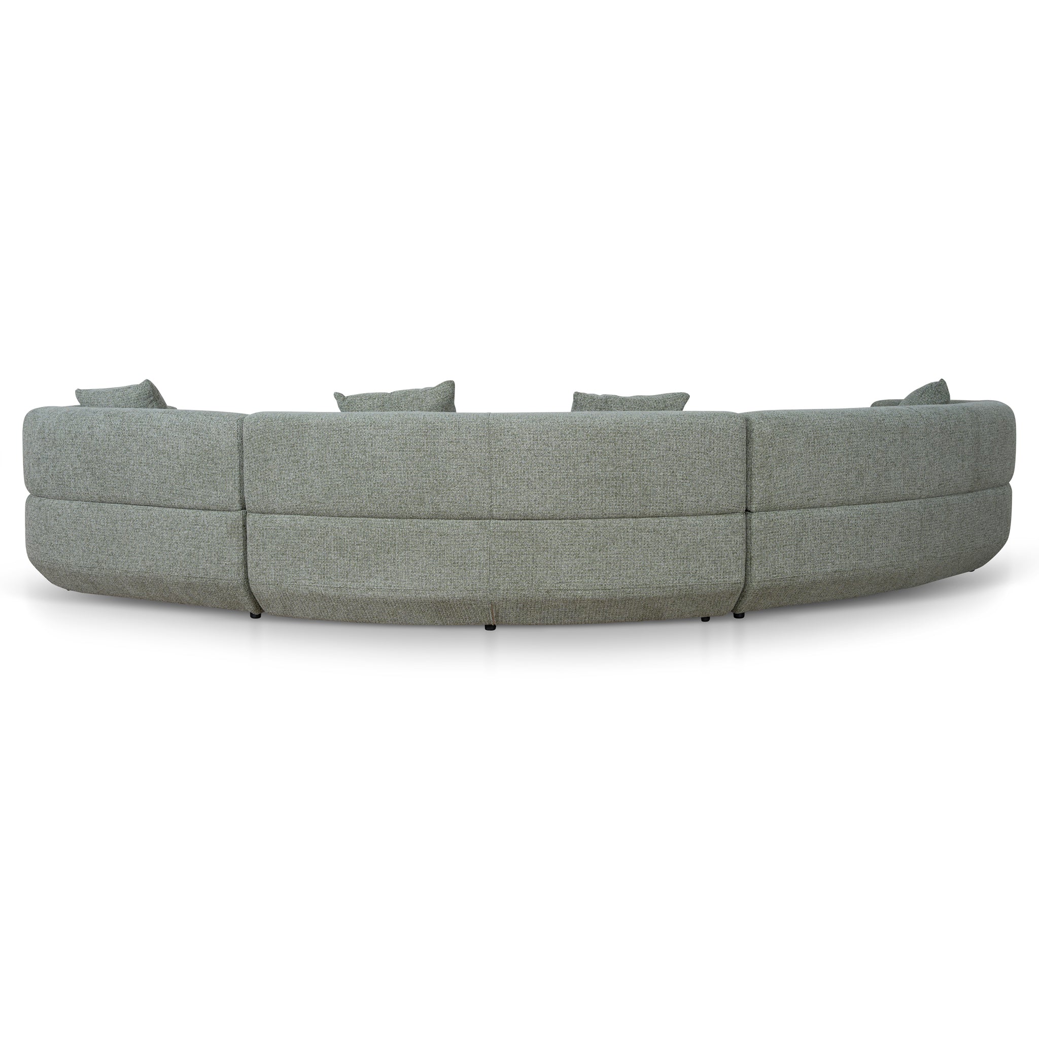CLC10854-FS Modular Right Chaise Sofa - Coral Light Green - Image 6