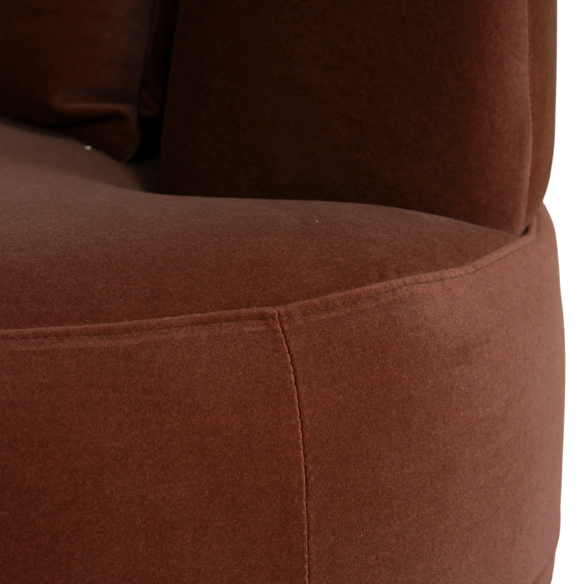 CLC10855-FS 3 Seater Sofa - Burnt Brown - Image 10
