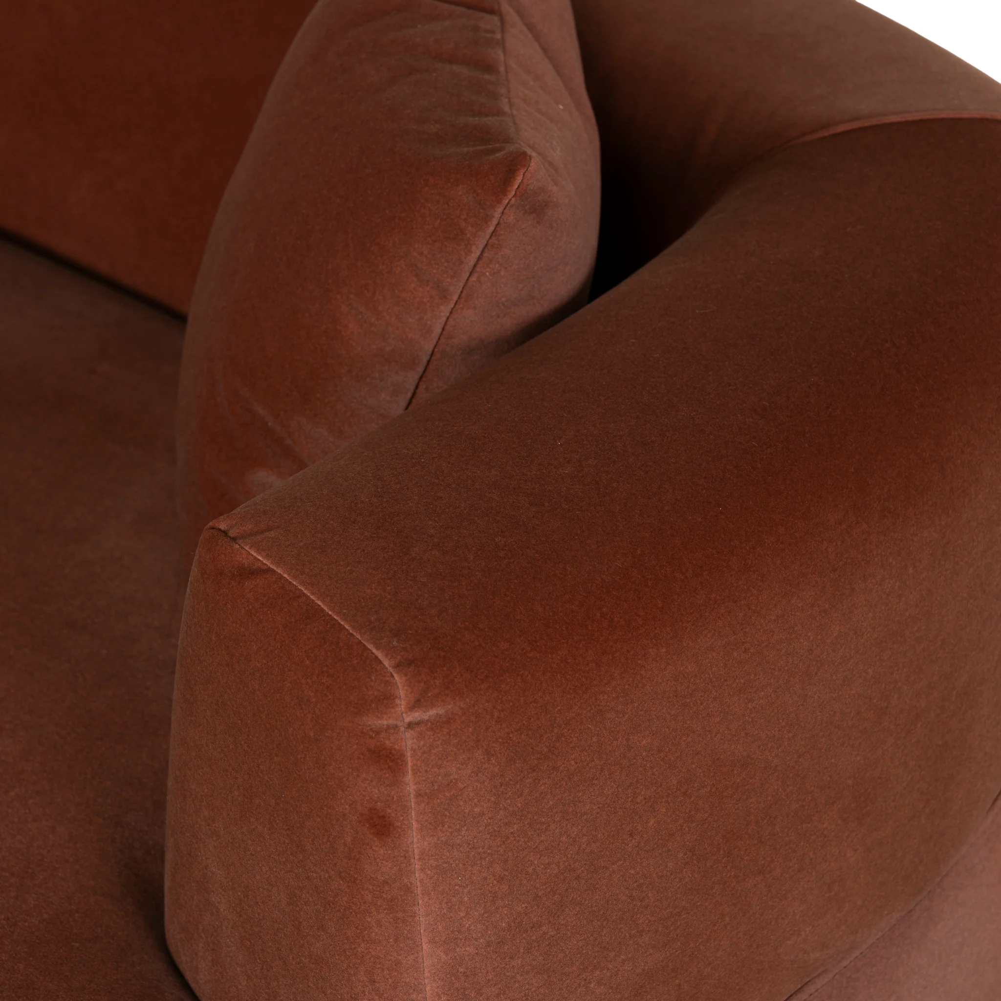 CLC10855-FS 3 Seater Sofa - Burnt Brown - Image 13
