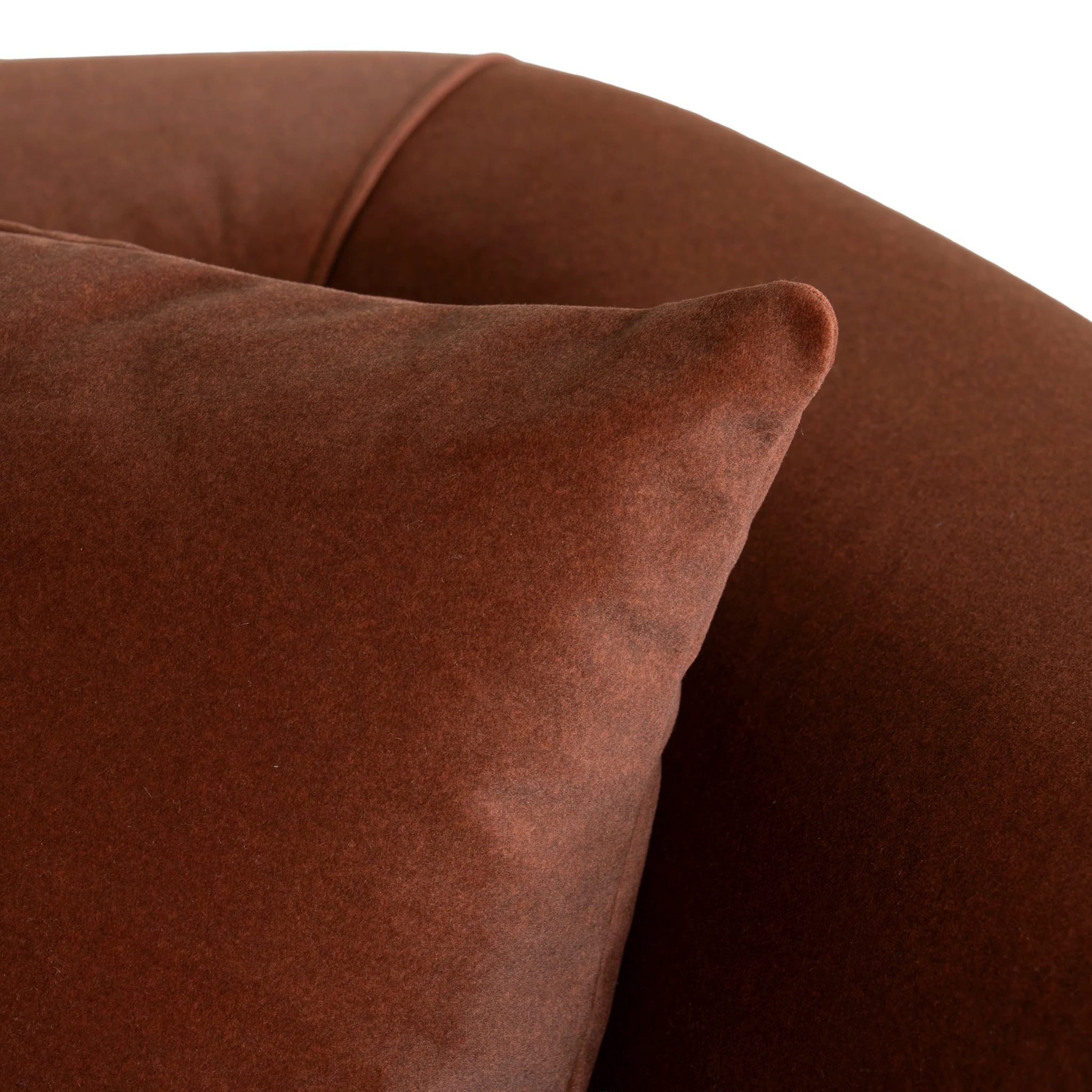 CLC10855-FS 3 Seater Sofa - Burnt Brown - Image 14