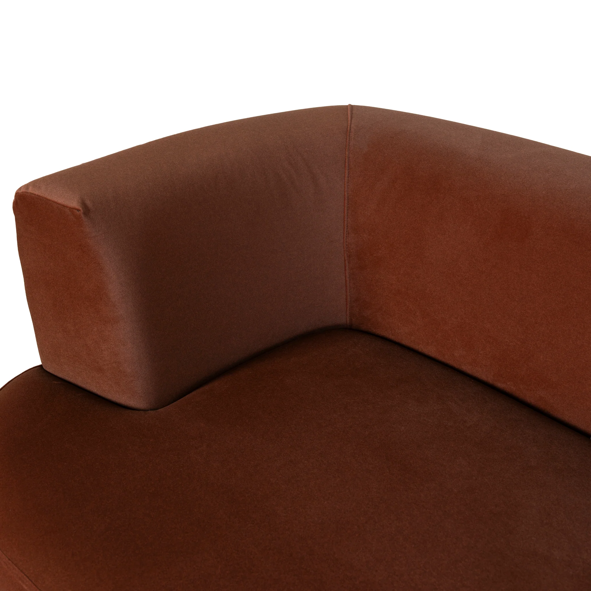 CLC10855-FS 3 Seater Sofa - Burnt Brown - Image 16