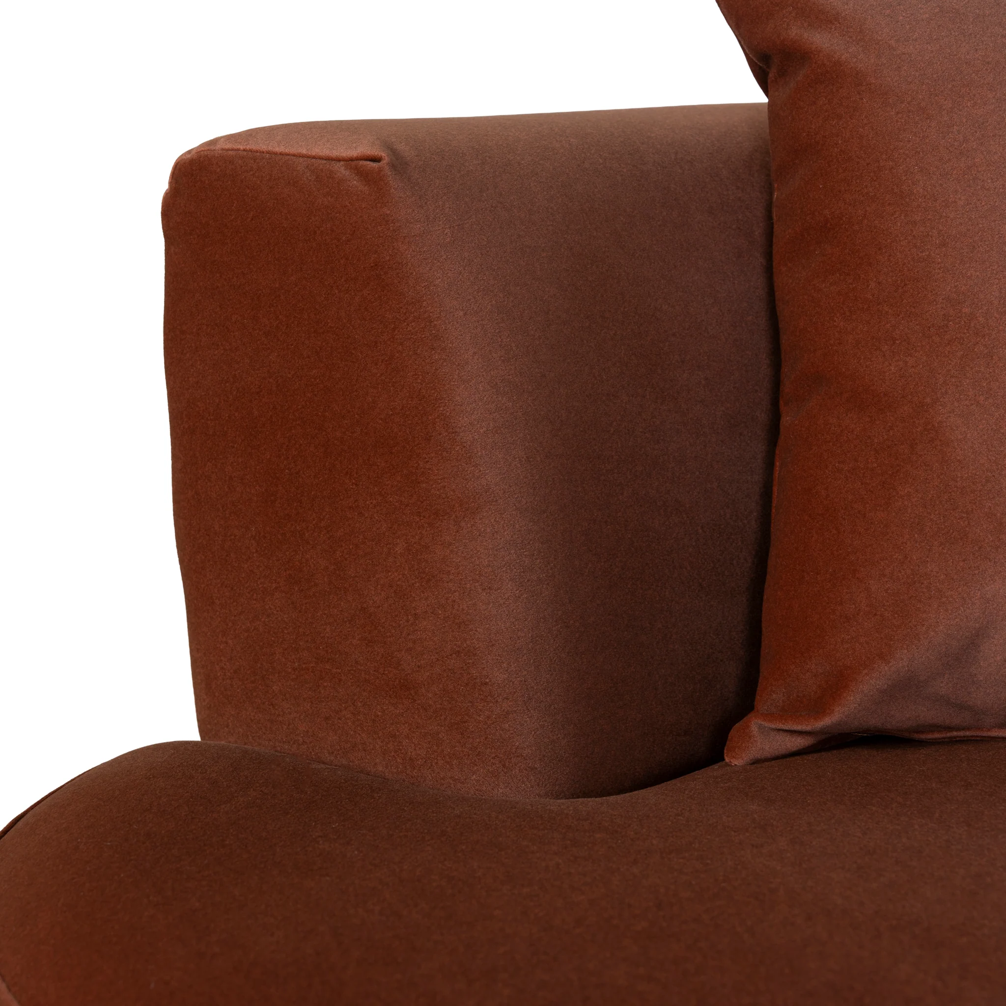 CLC10855-FS 3 Seater Sofa - Burnt Brown - Image 17