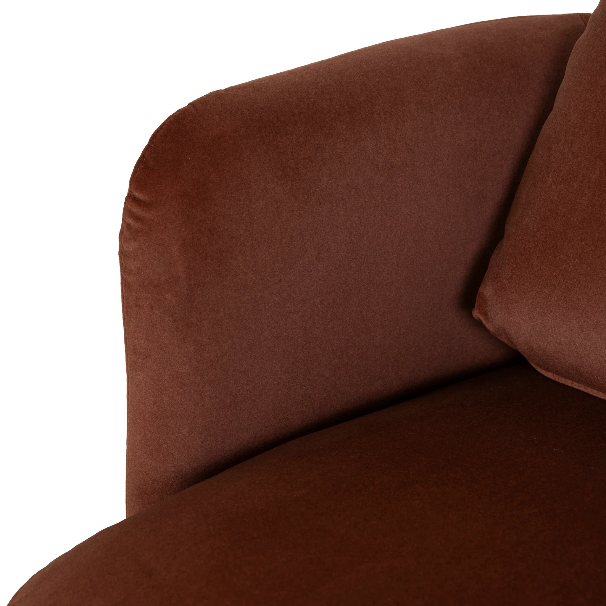 CLC10862-FS Swivel Armchair - Burnt Brown - Image 10
