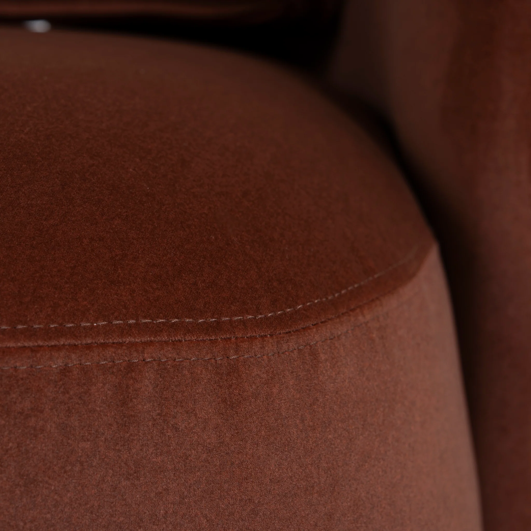 CLC10862-FS Swivel Armchair - Burnt Brown - Image 12