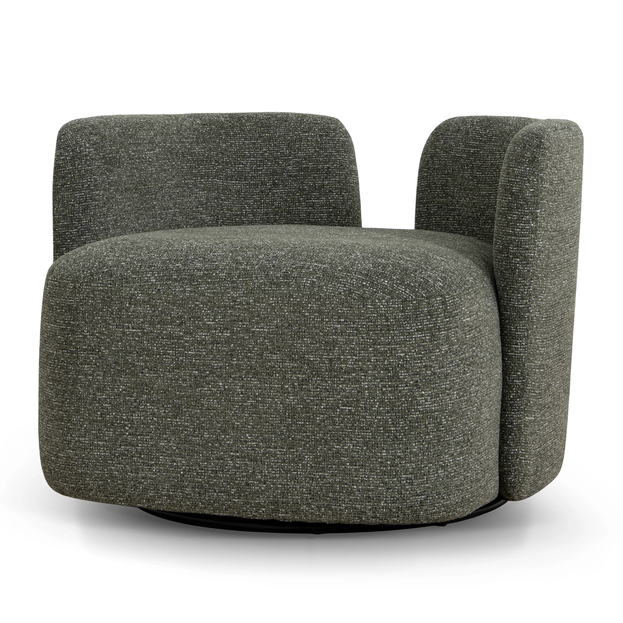 CLC10863-FS Swivel Armchair - Canopy Green - Image 3