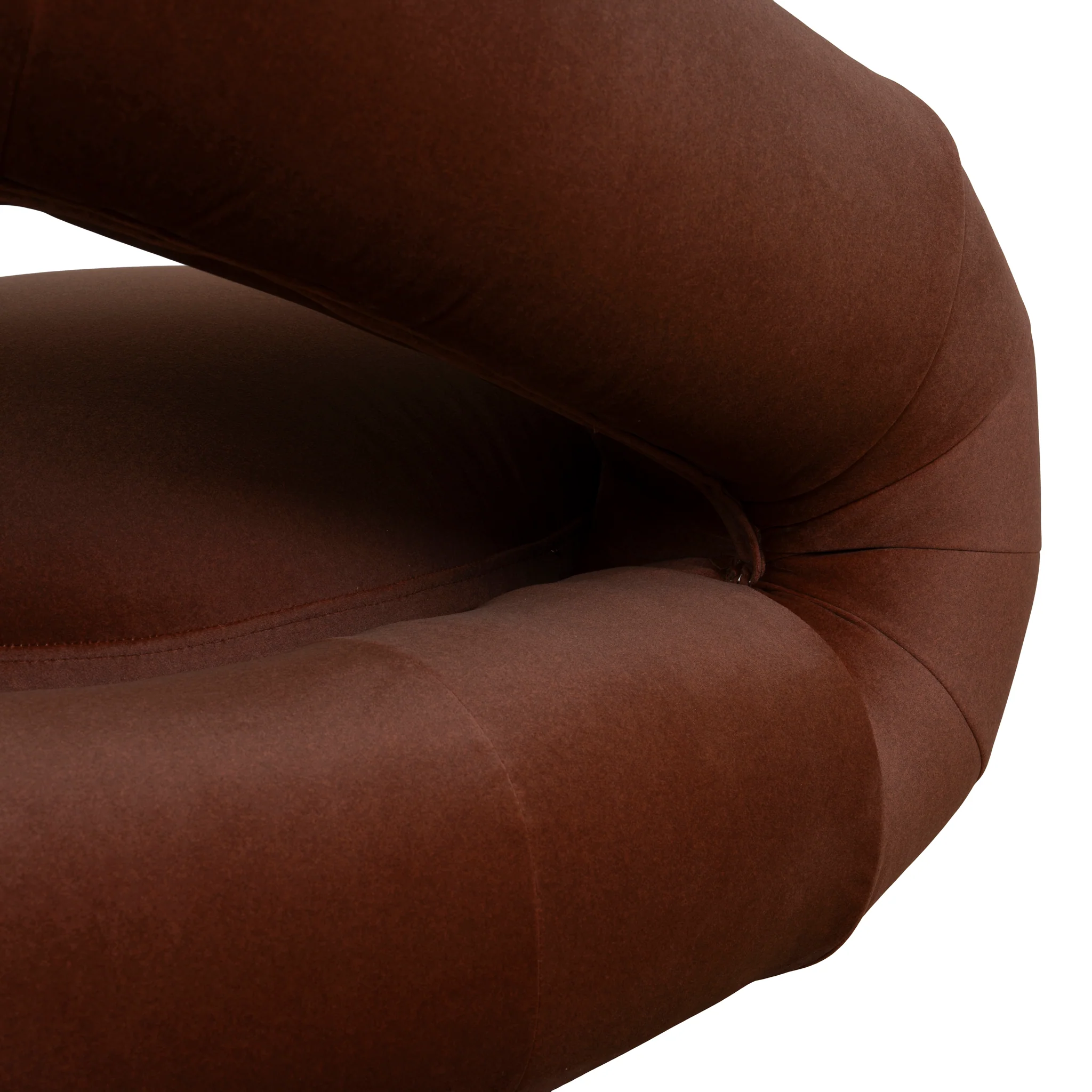 CLC10868-FS Swivel Armchair - Burnt Brown - Image 11