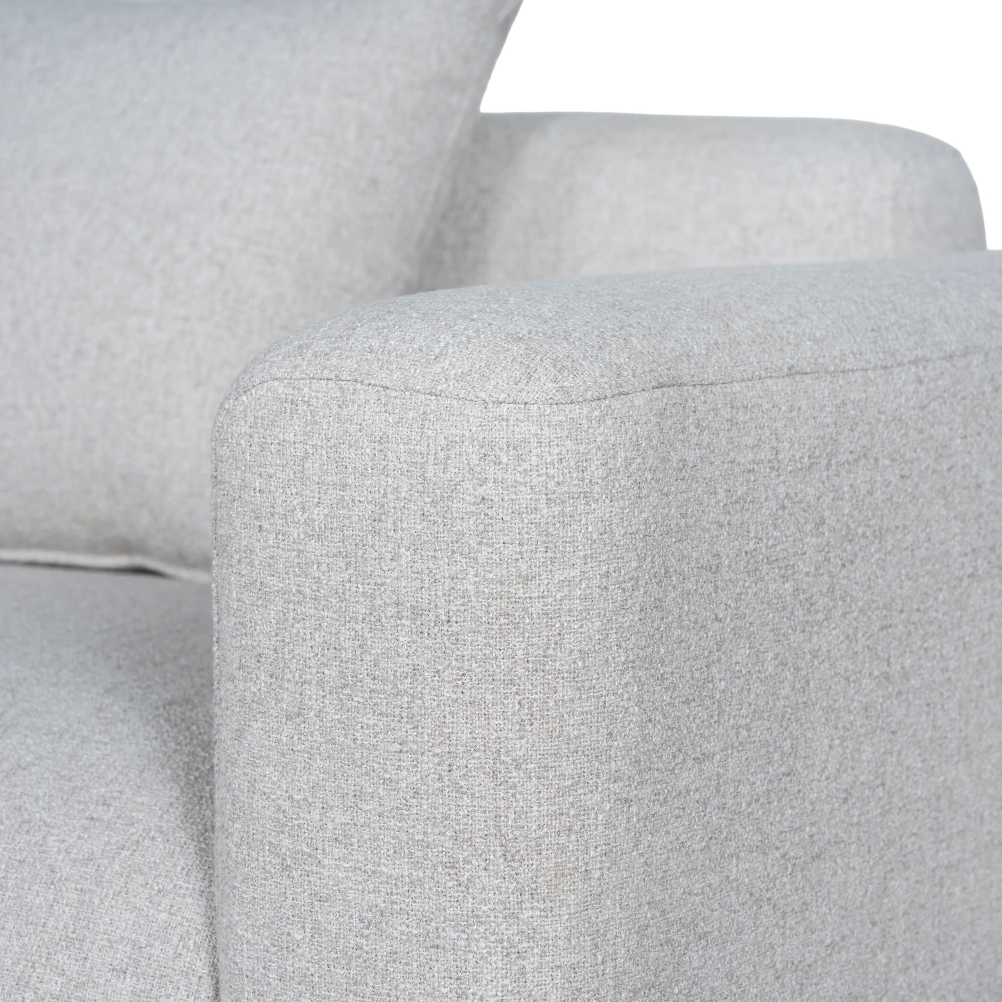 CLC10870-FS Right Arm Corner Sofa - Textured Beige - Image 10