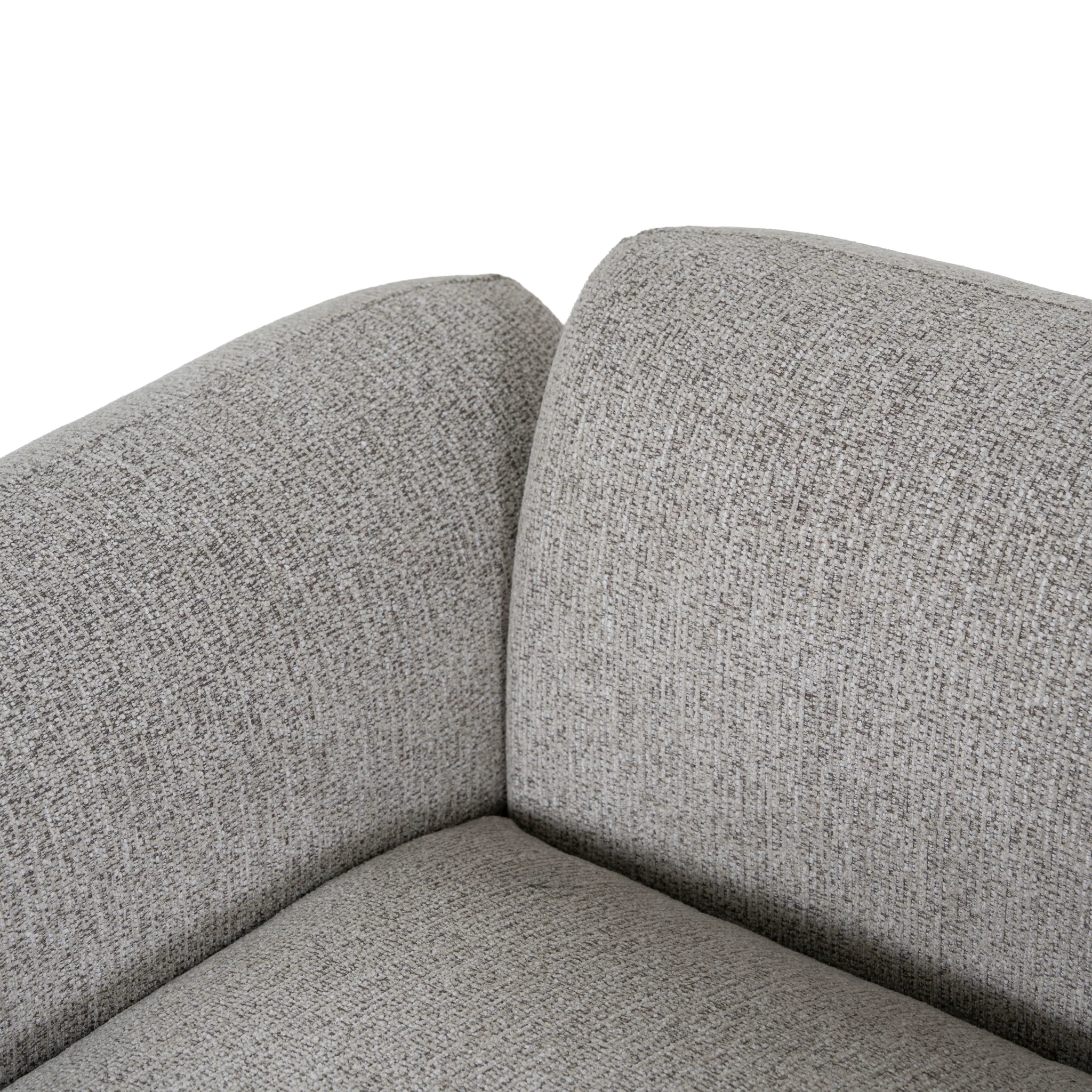 CLC10872-FS Right Chaise Modular Sofa - Mushroom Beige - Image 15