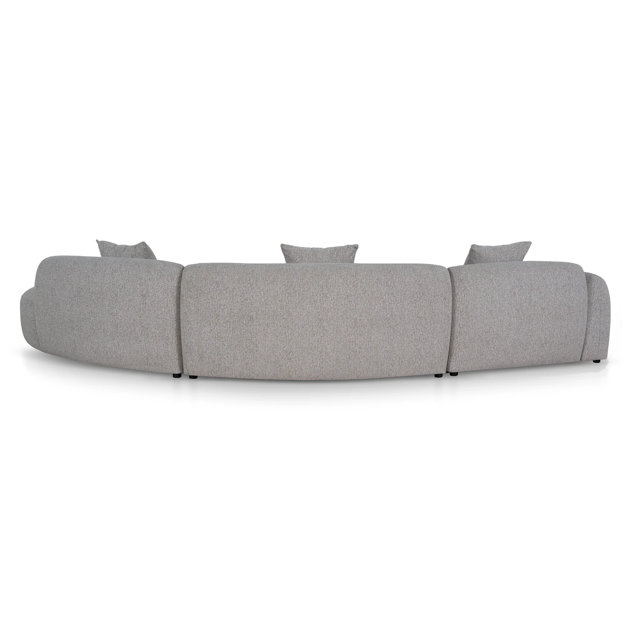 CLC10872-FS Right Chaise Modular Sofa - Mushroom Beige - Image 5